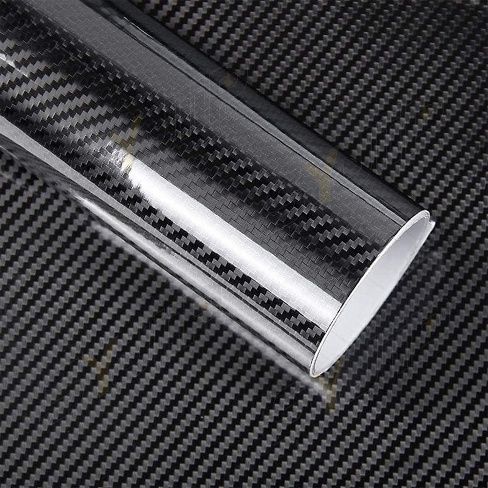 Vinilo de Fibra de Carbono 6D SYJIIP 30cm x 150cm con Herramientas