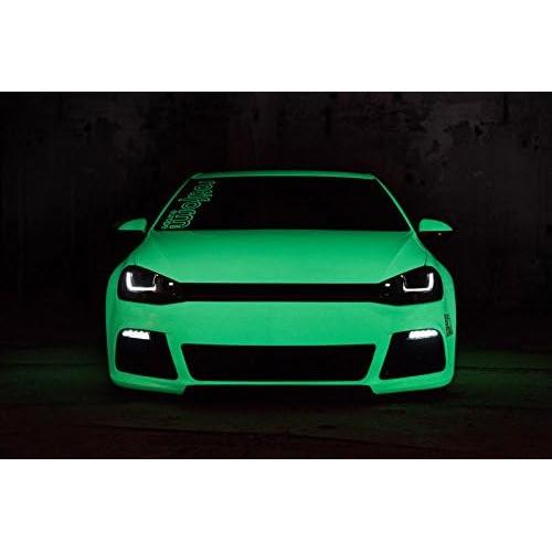 Vinilo Envoltura Brillante VViViD 0.9m x 1.5m Verde Oscuridad