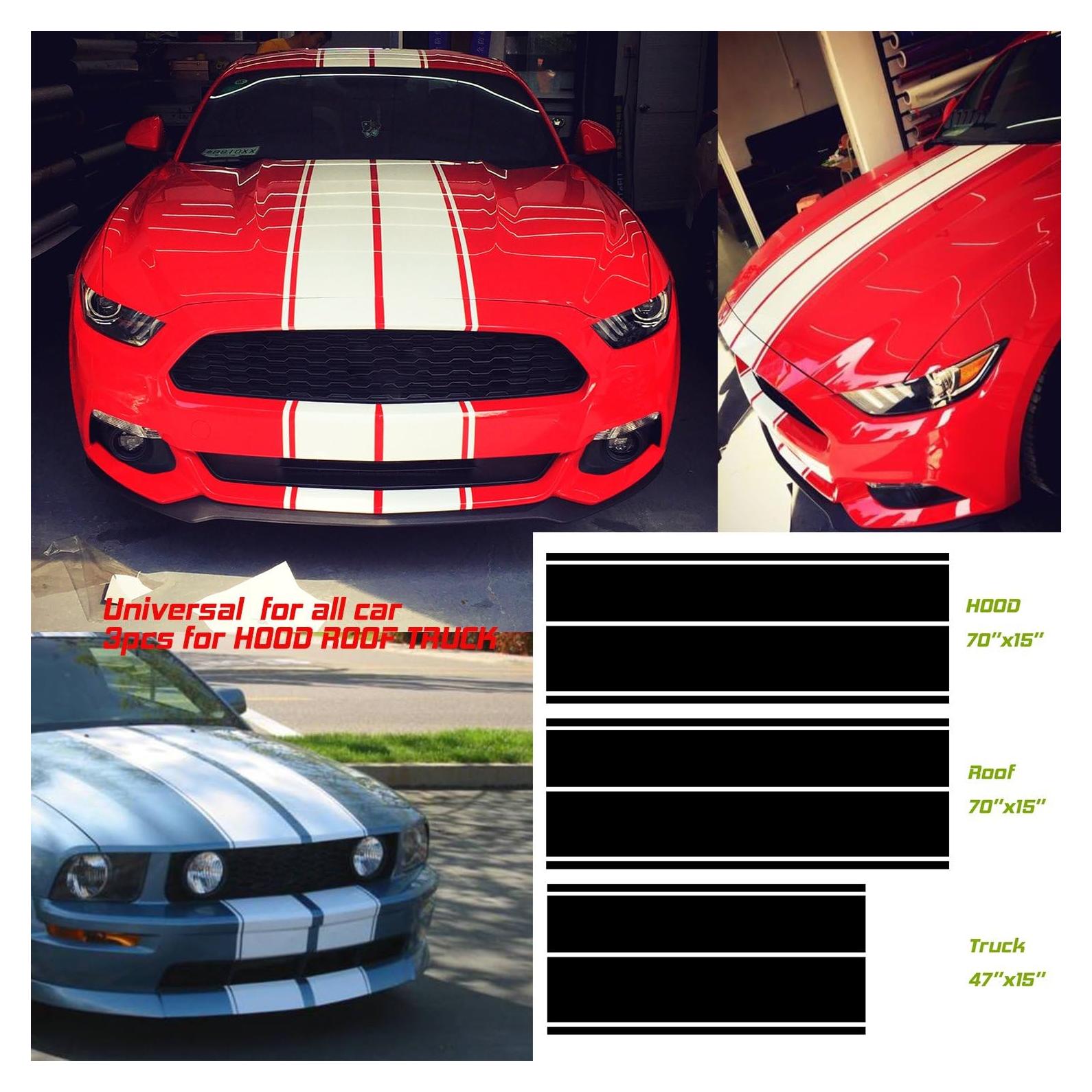 Calcomanías de Carreras Vinilo MountainValleyClimber 3Pares