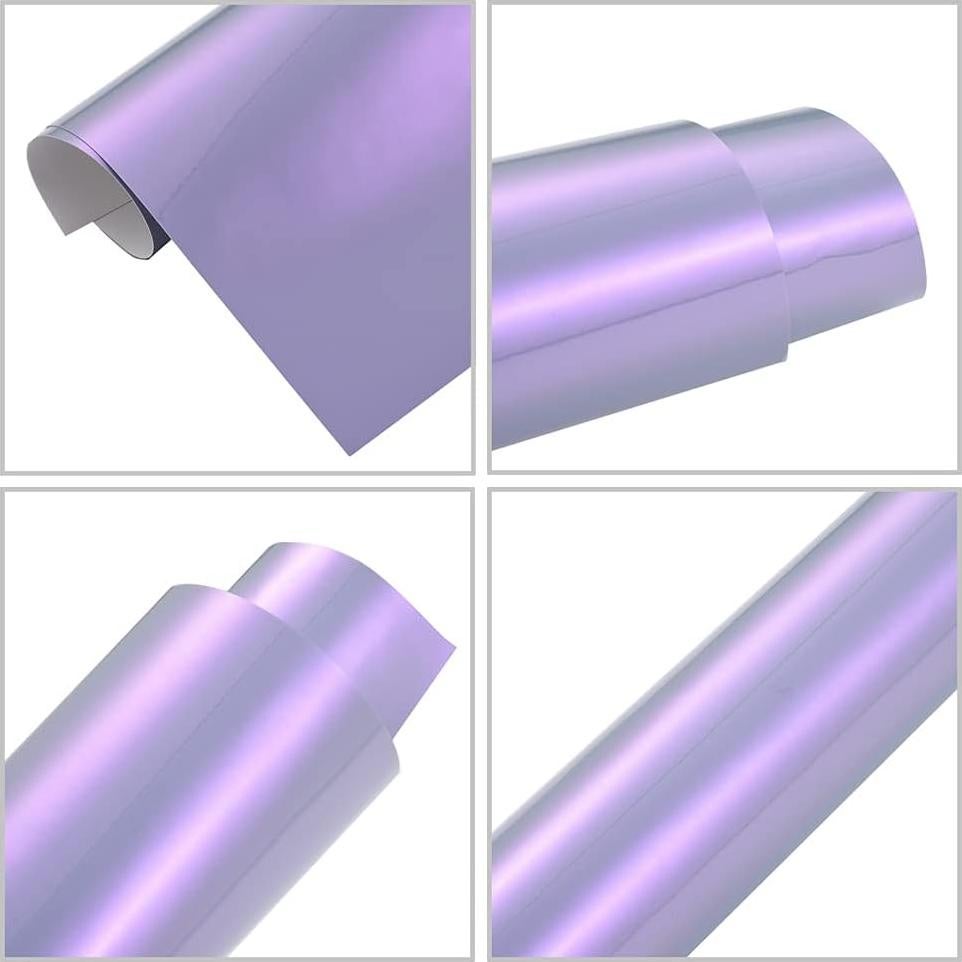 Vinilo Adhesivo Chameleon ATMOMO 150 x 30 cm Gris a Púrpura