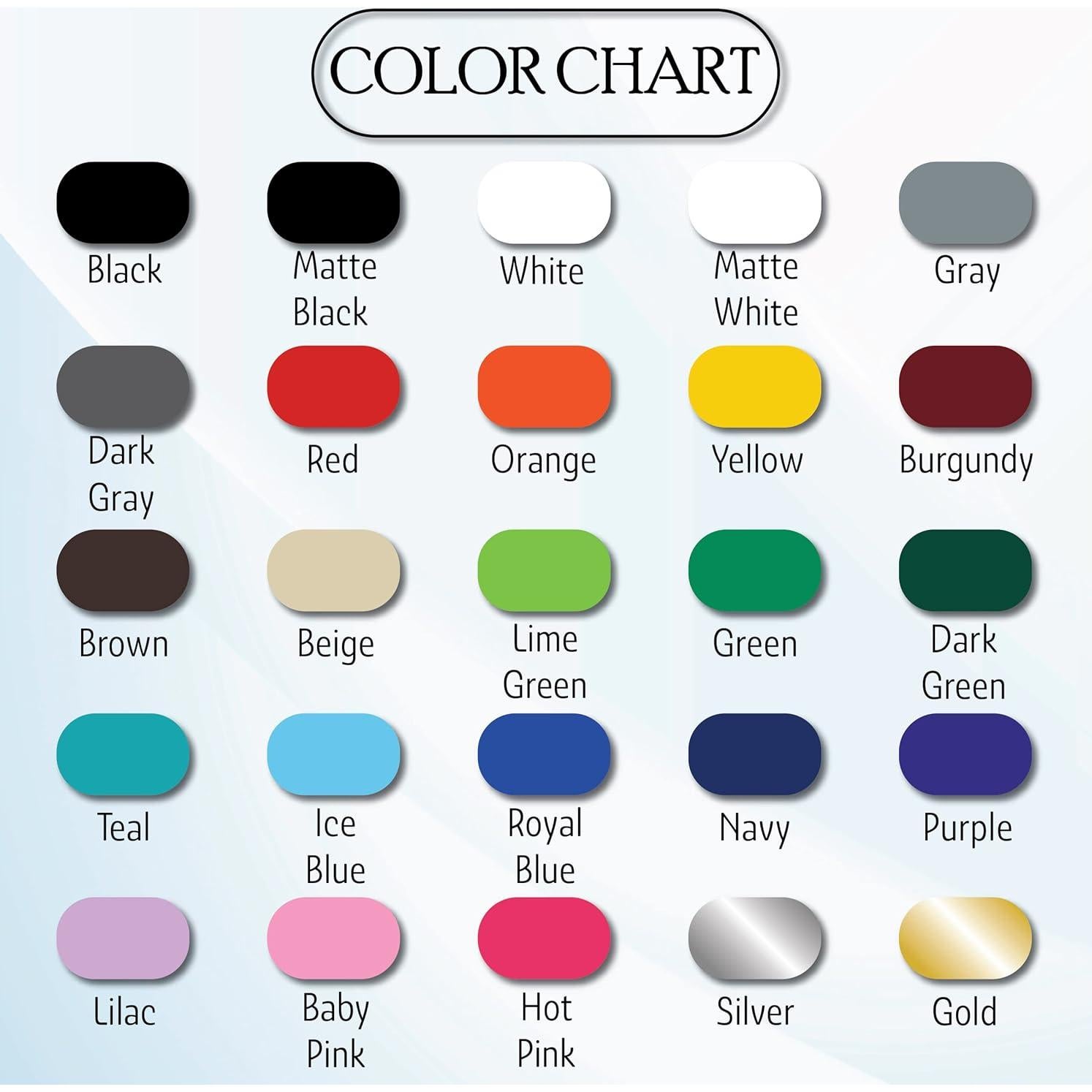 Calcomanía Personalizada para Parabrisas Auto Genérico - Vinilo Resistente