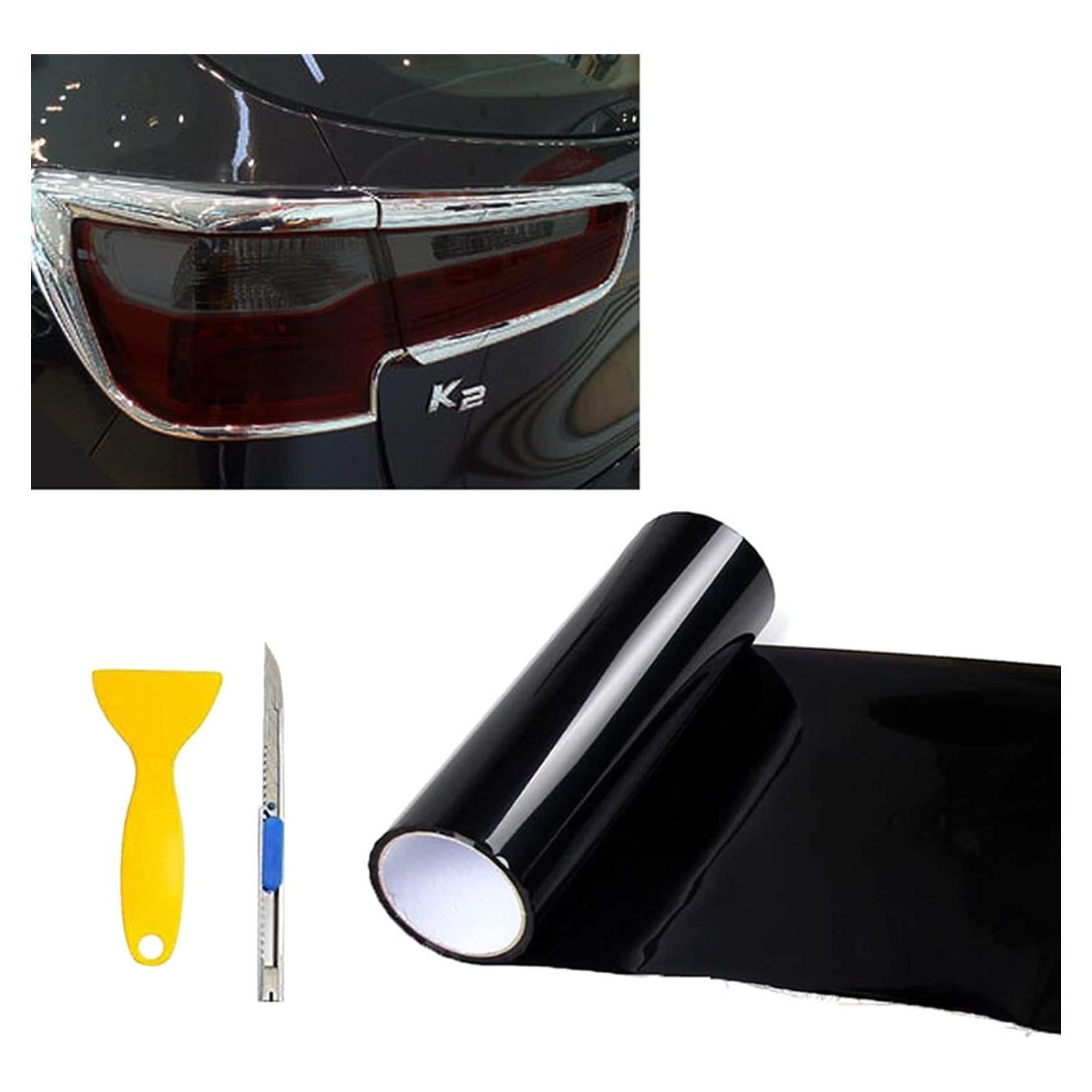 Película de Vinilo Tinte Negro Oscuro 30.48x121.92cm MARLBSTON