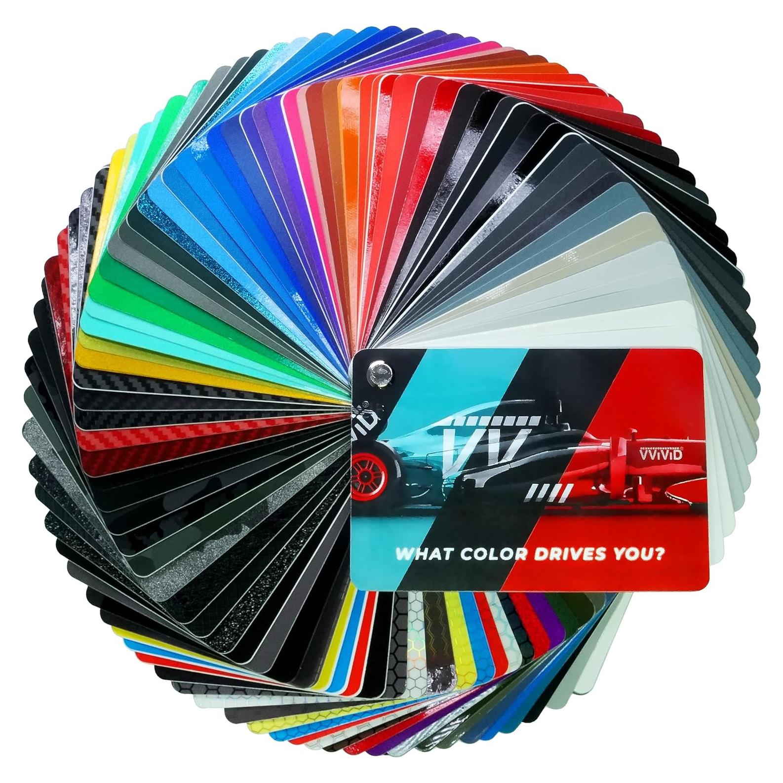 Libro de Muestras de Vinilo VViViD con Caja - 200 Colores
