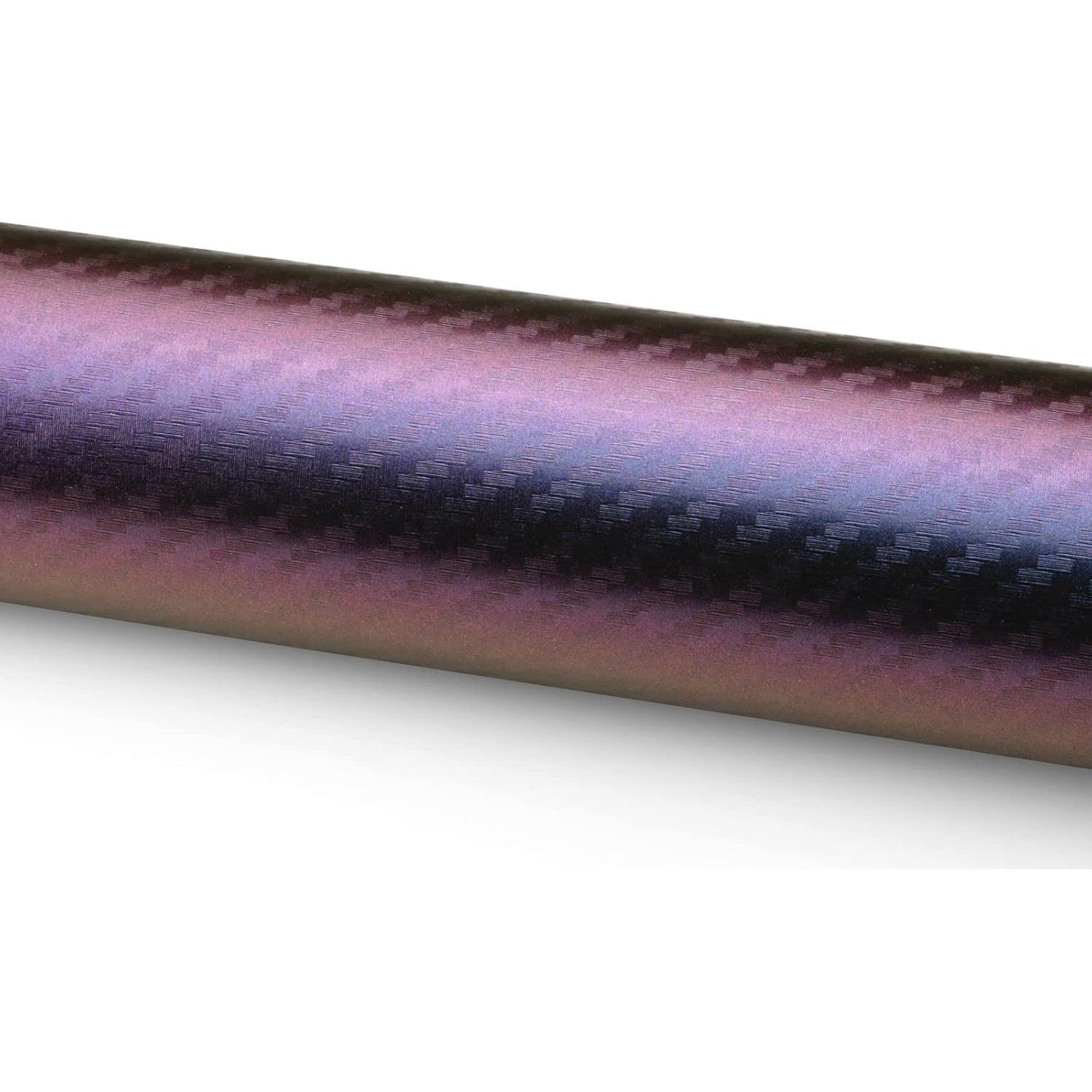 Vinilo Adhesivo EZAUTO WRAP Chameleon 1.52m x 15.24m Morado Azul