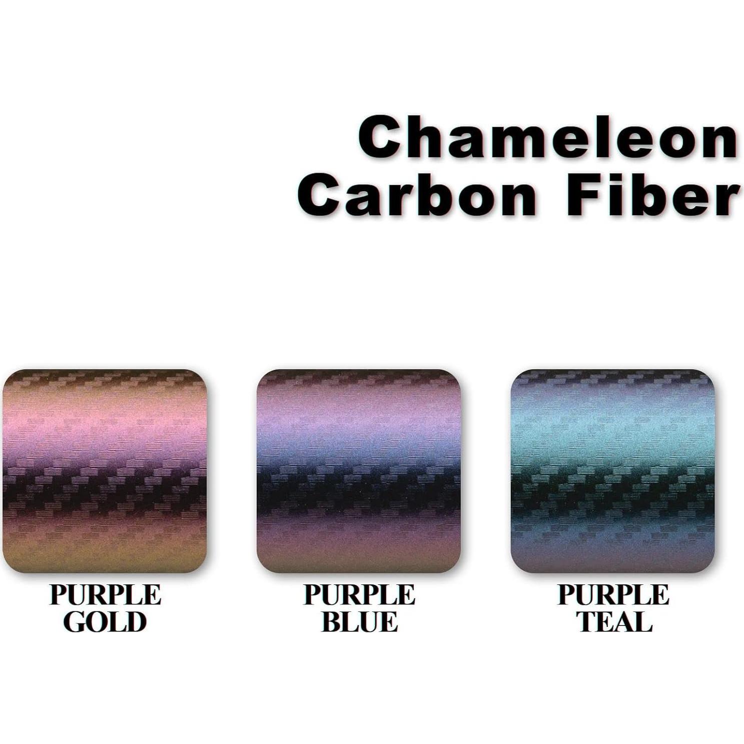 Vinilo Adhesivo EZAUTO WRAP Chameleon 1.52m x 15.24m Morado Azul