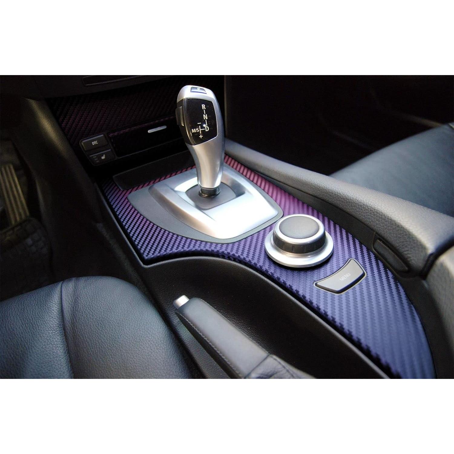 Vinilo Adhesivo EZAUTO WRAP Chameleon 1.52m x 15.24m Morado Azul