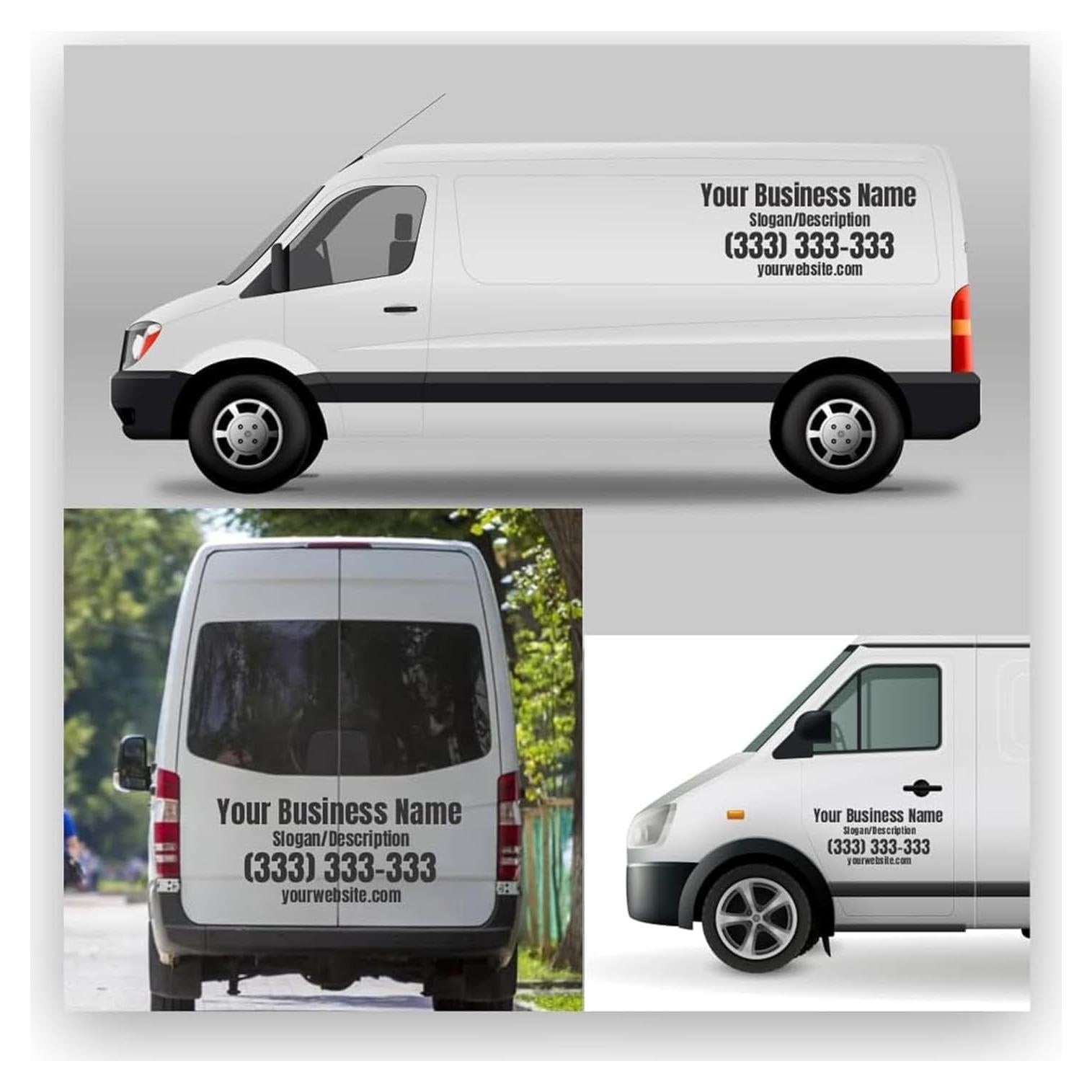 Calcomanías Personalizadas para Camiones VulgrCo - Vinilo Resistente