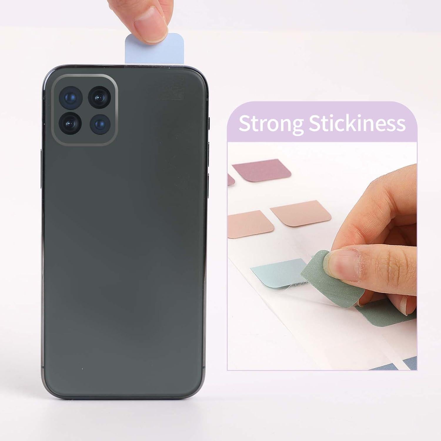 240 Pestañas Adhesivas de Colores Mozeat Lens 2.5x2.8cm