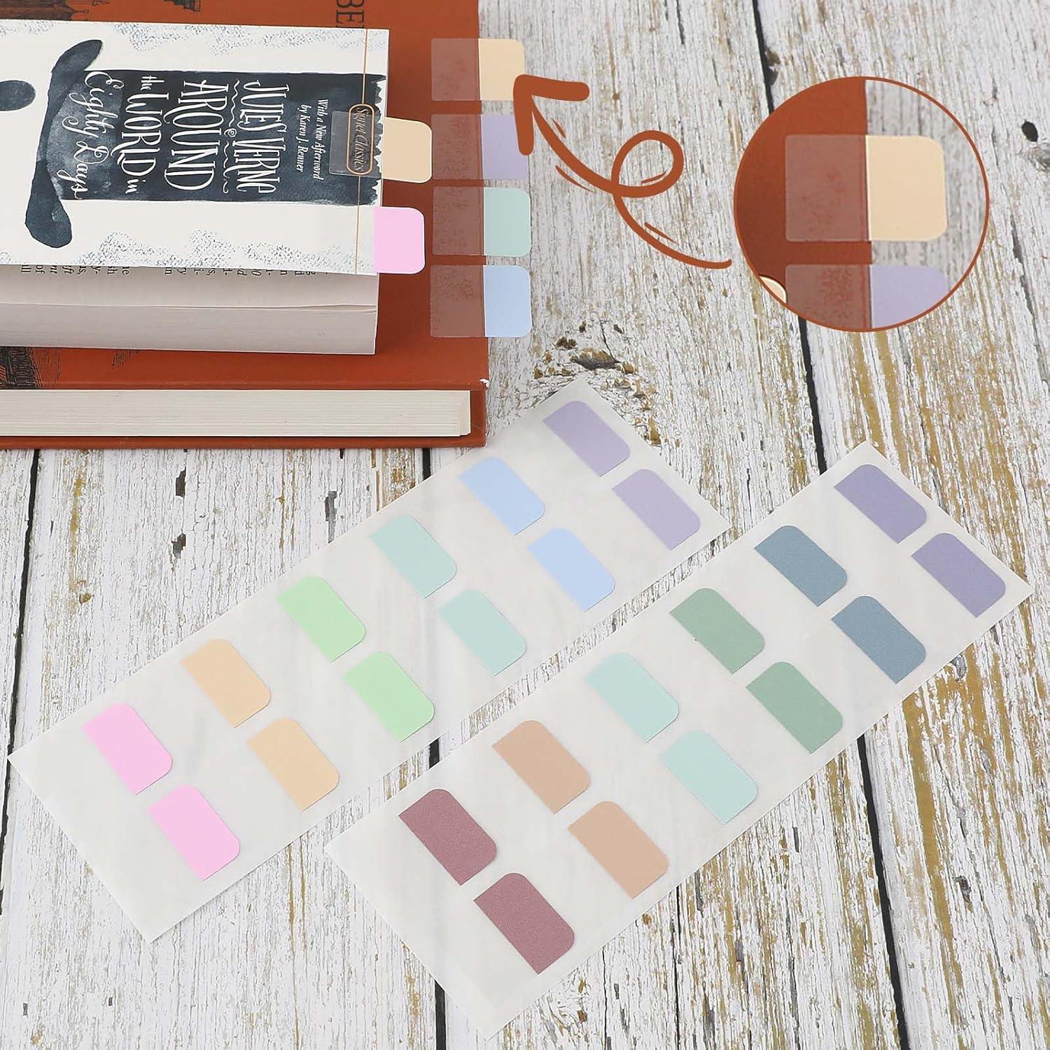 240 Pestañas Adhesivas de Colores Mozeat Lens 2.5x2.8cm