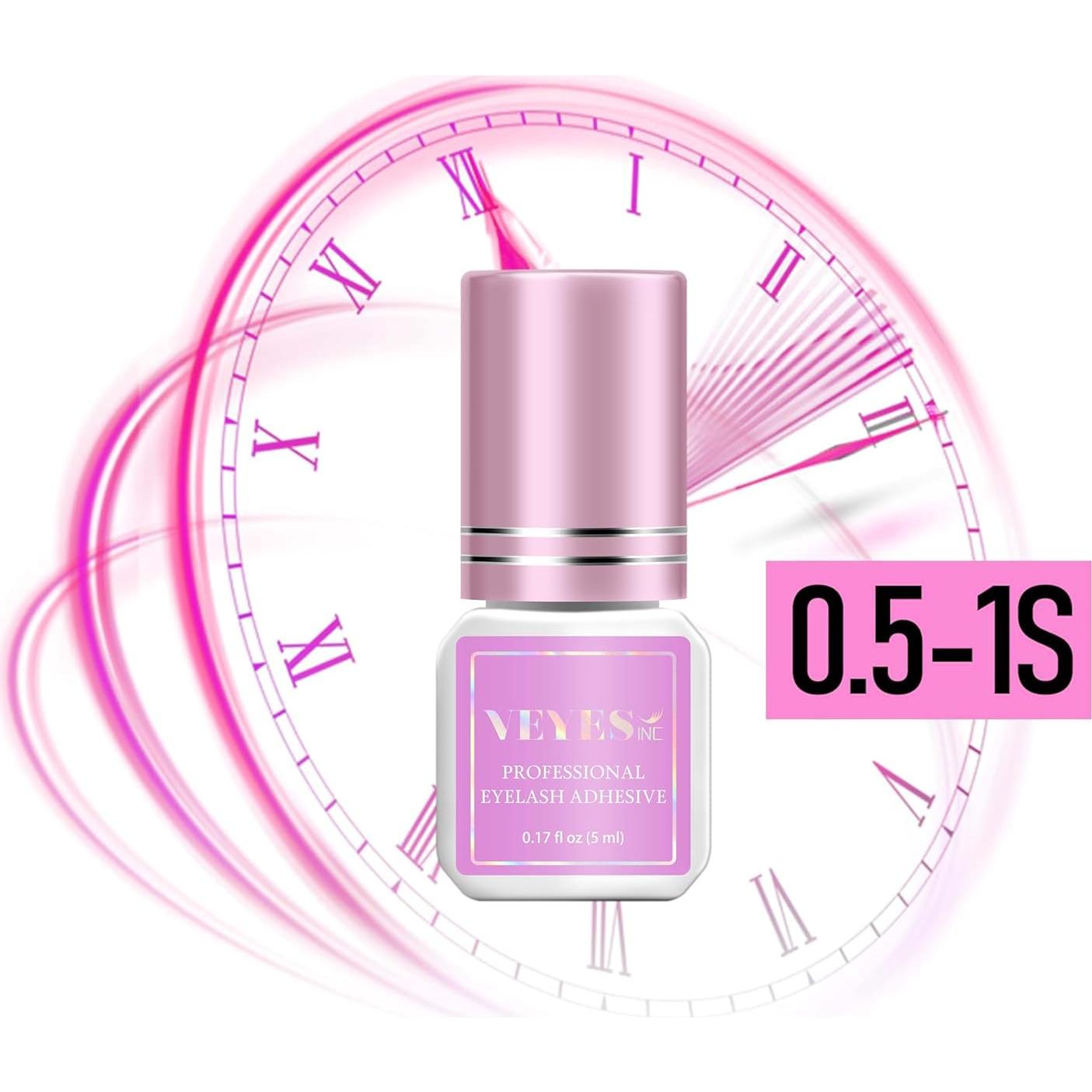 Pegamento para Extensiones de Pestañas VEYES INC 5ml - Secado Rápido