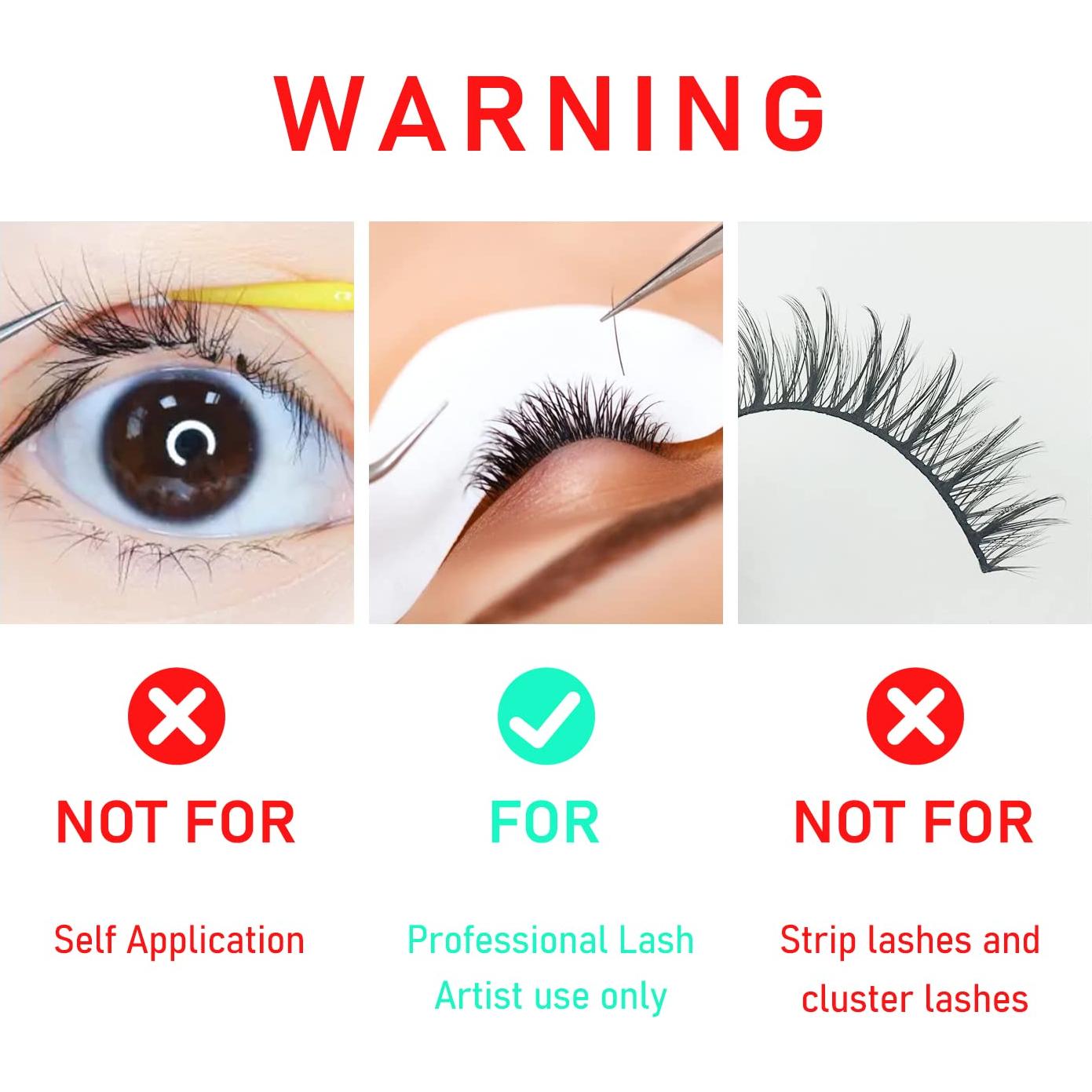 Pegamento para Extensiones de Pestañas VEYES INC 5ml - Secado Rápido