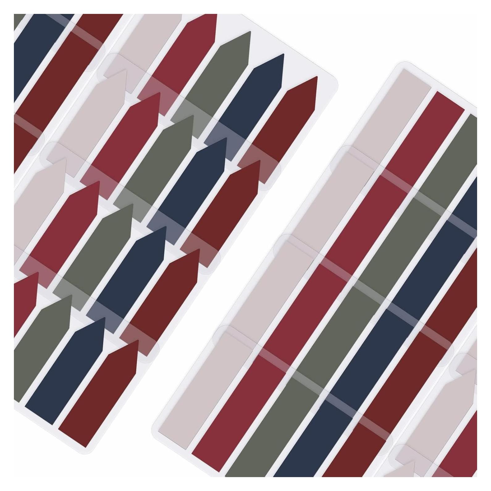 Etiquetas Adhesivas Flecha JANYUN 1600 Piezas Color Vintage