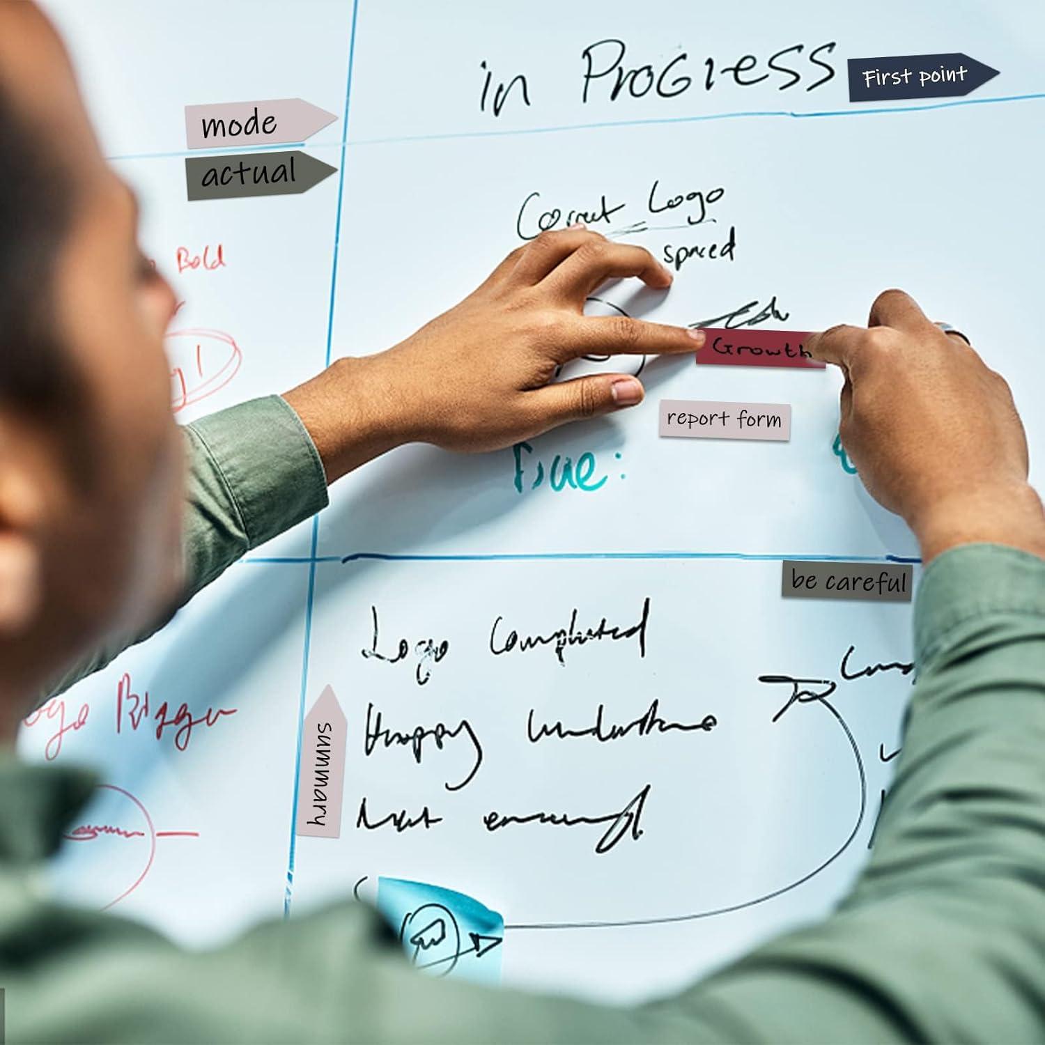 Etiquetas Adhesivas Flecha JANYUN 1600 Piezas Color Vintage