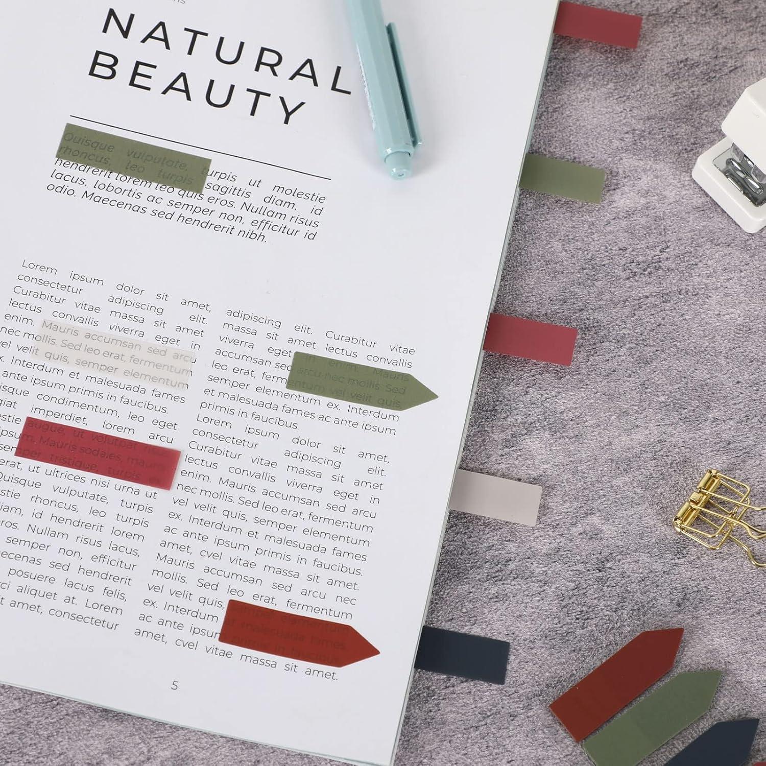 Etiquetas Adhesivas Flecha JANYUN 1600 Piezas Color Vintage