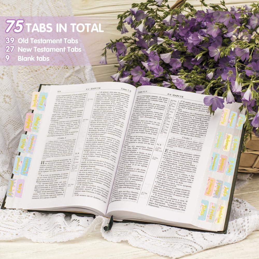 Etiquetas de Índice para Biblia Mifuner - 66 Pestañas Laminadas