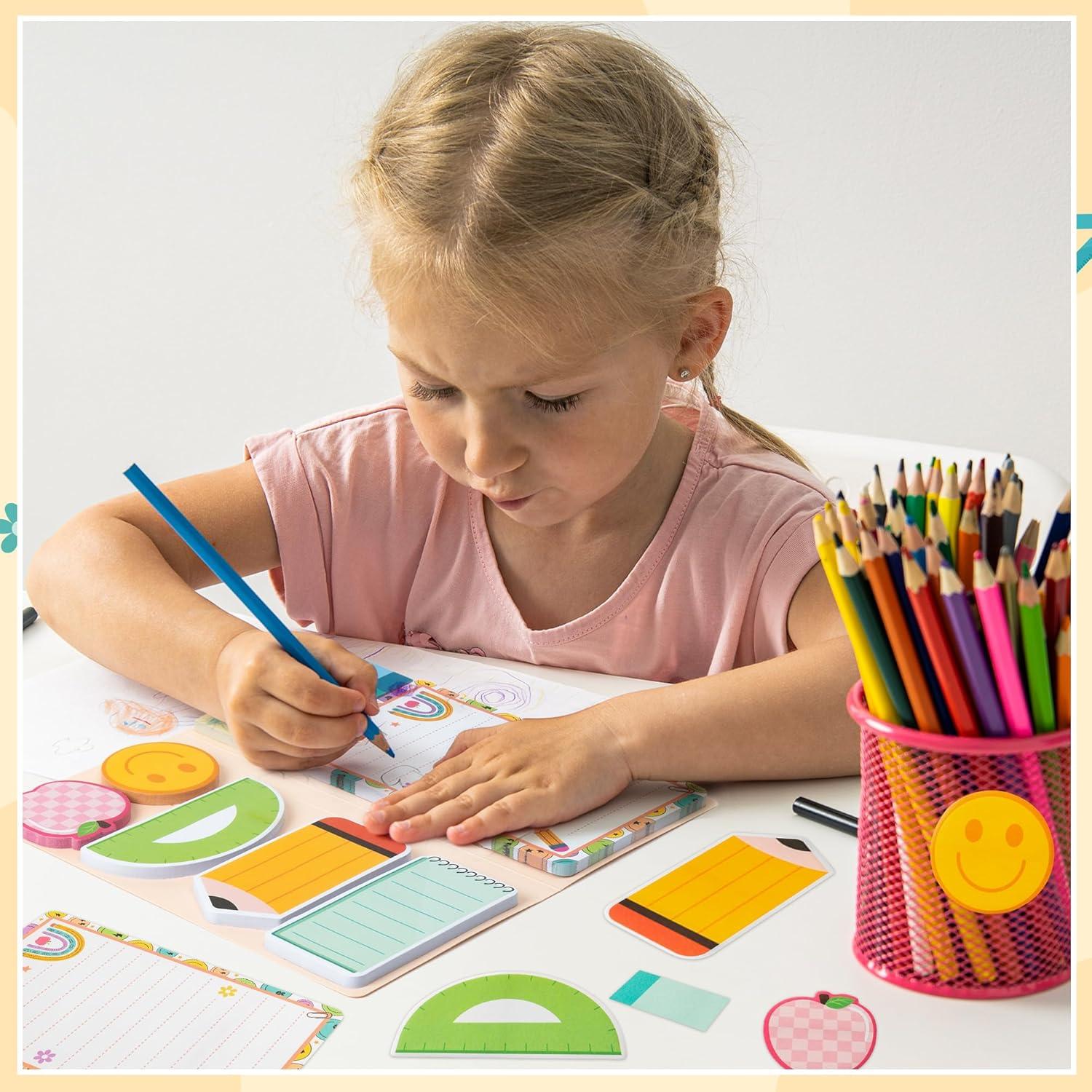 Conjunto de Notas Adhesivas B1ykin - Maestro Retro 550 Hojas