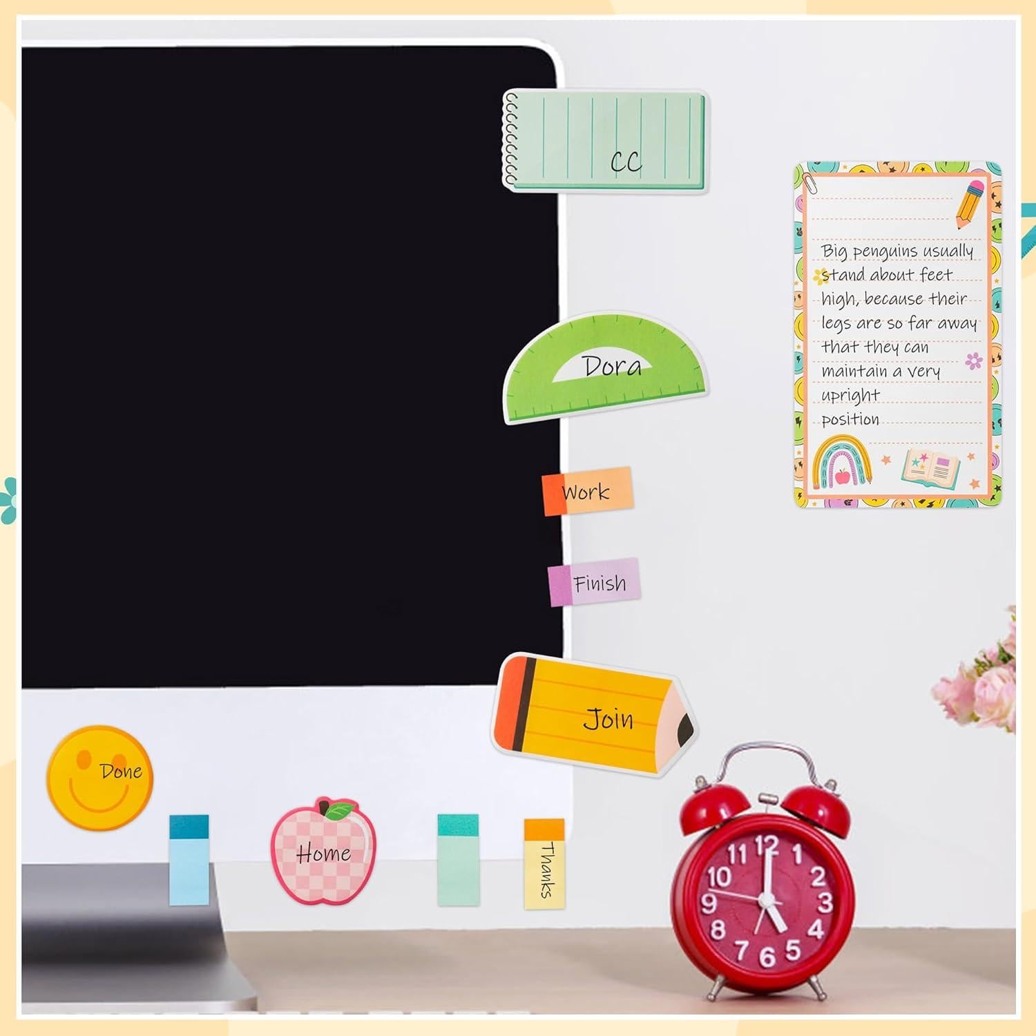 Conjunto de Notas Adhesivas B1ykin - Maestro Retro 550 Hojas