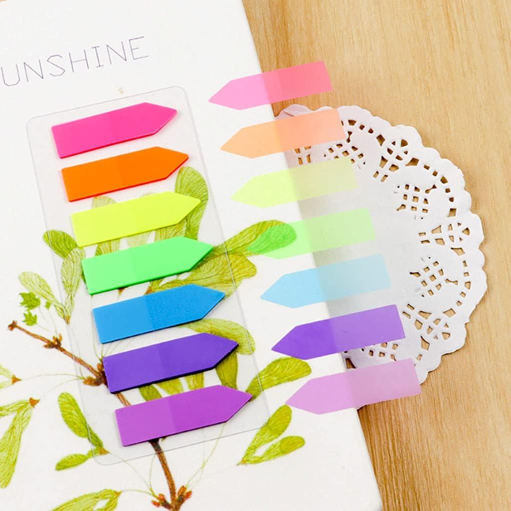 Banderas Adhesivas de Notas Cayxenful 1120 Pcs 7 Colores