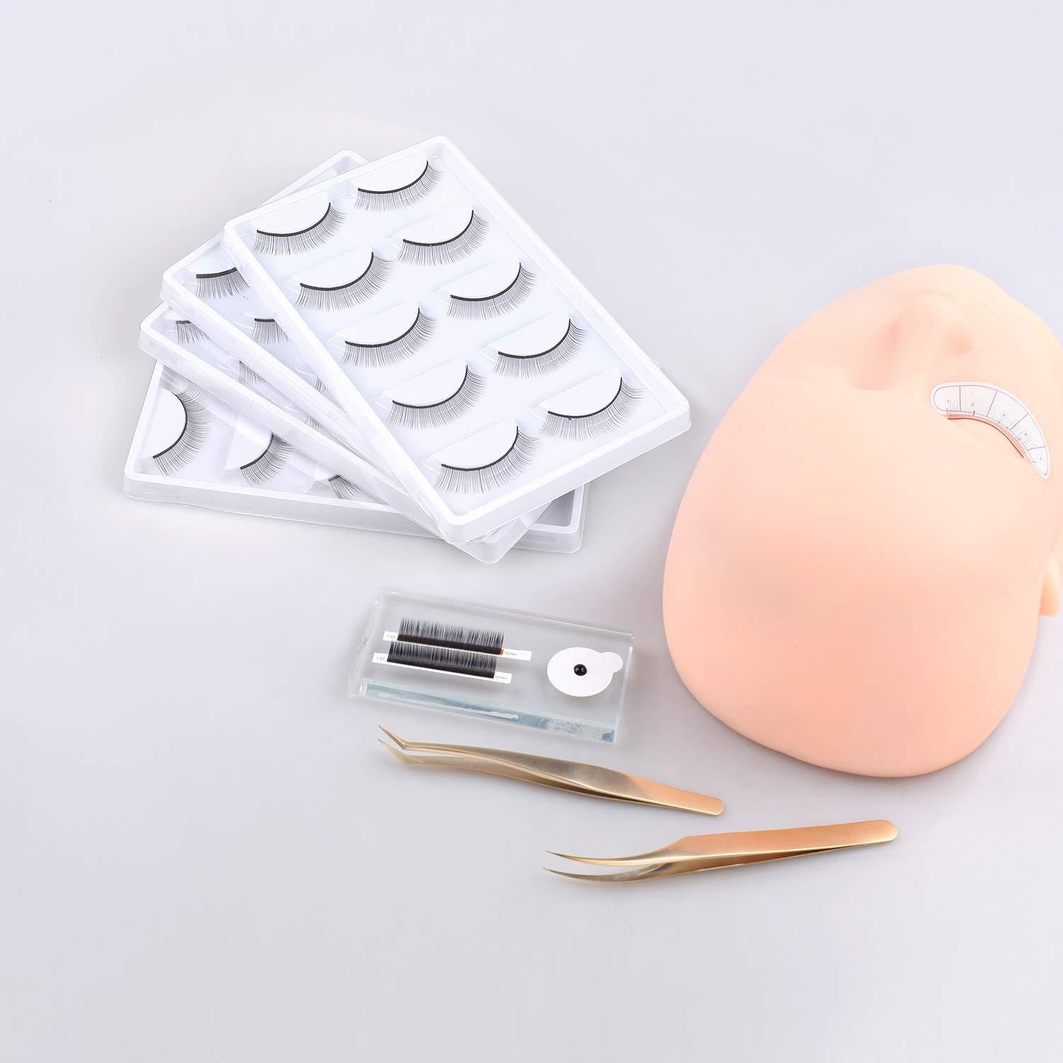 Pestañas de Práctica Autoadhesivas Fenshine - 20 Pares