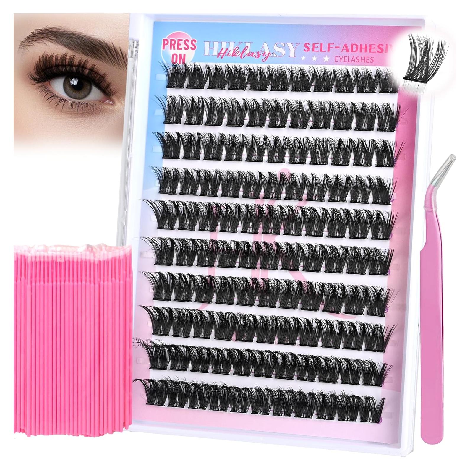 Kit de Pestañas Autoadhesivas HK HIKLASY 10-16mm Reutilizables