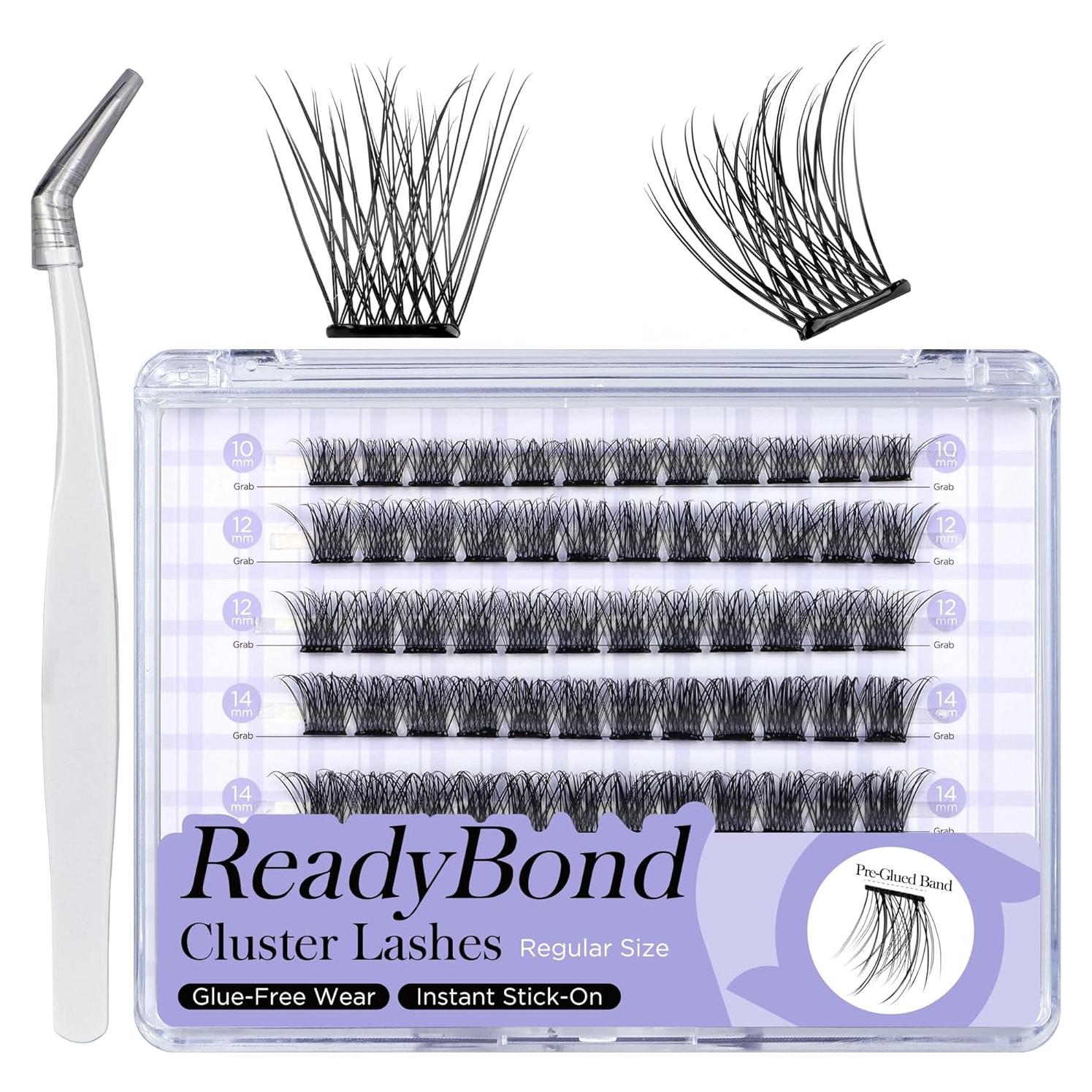 Kit de Pestañas Autoadhesivas WINKGIGGLE - 5 Tamaños, Sin Pegamento