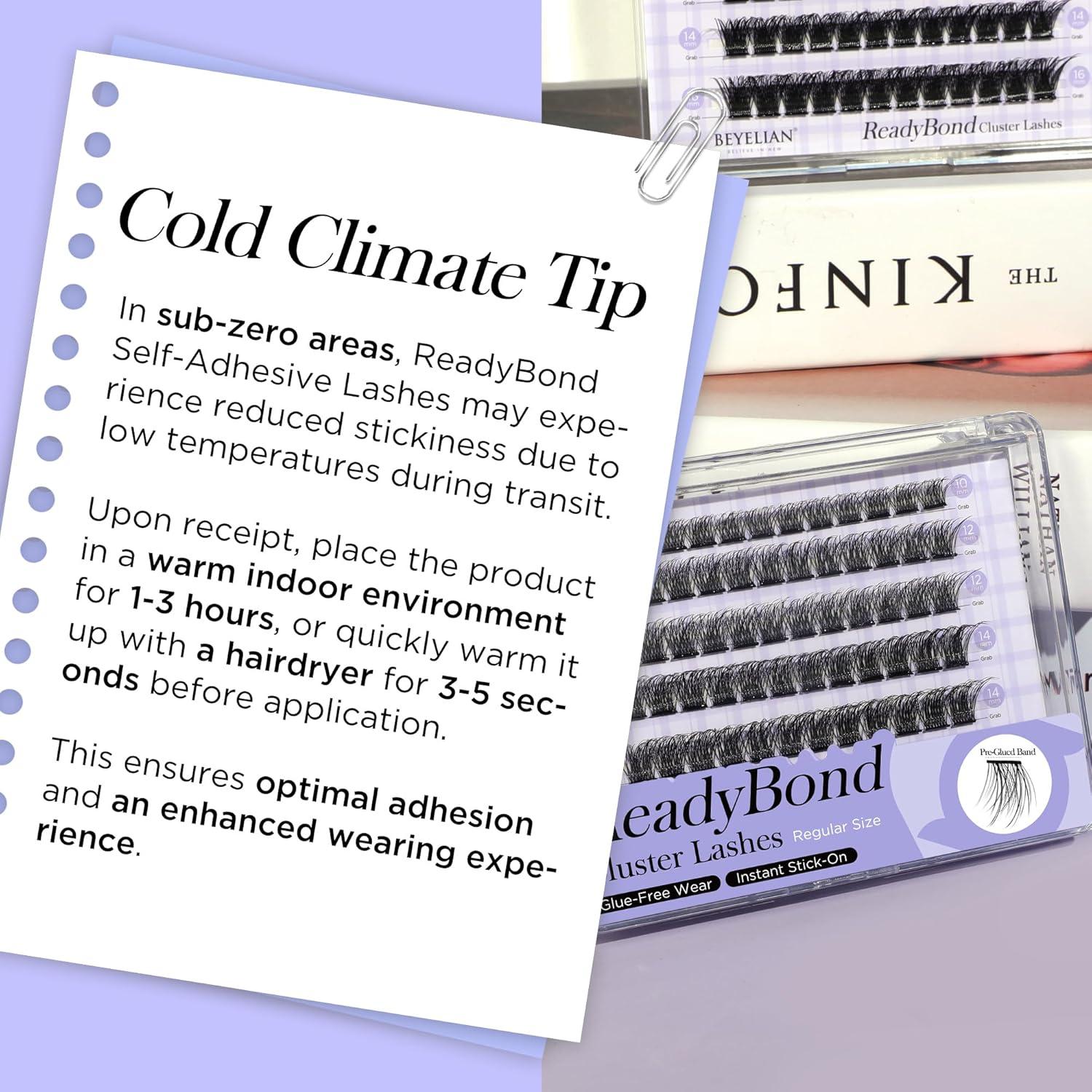 Kit de Pestañas Autoadhesivas WINKGIGGLE - 5 Tamaños, Sin Pegamento