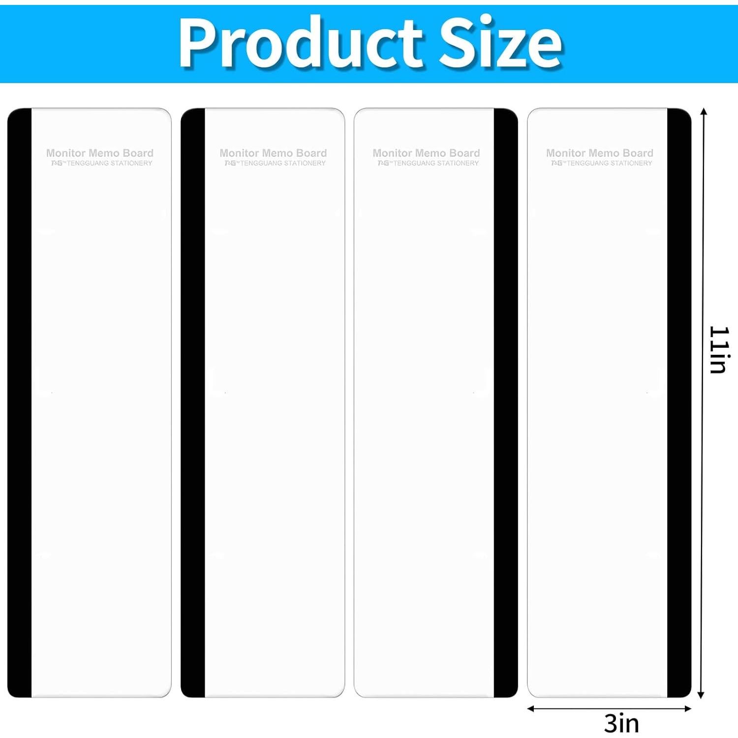 Tablero de Memoria para Monitor WINKIO 30x8 cm Acrílico 4PCS