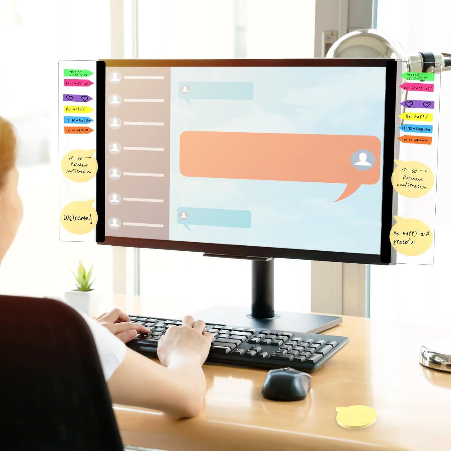 Tablero de Memoria para Monitor WINKIO 30x8 cm Acrílico 4PCS