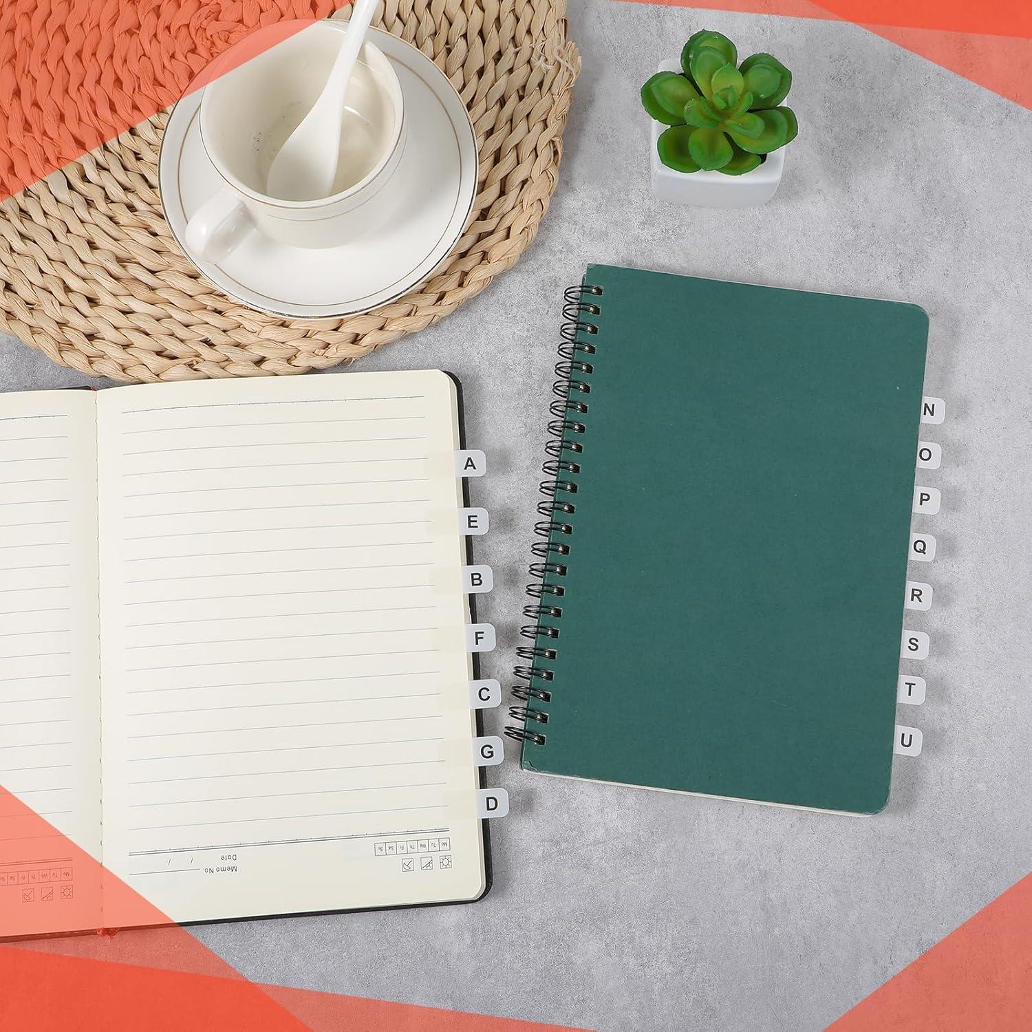 Etiquetas Adhesivas Alfabéticas KALIONE 390 Pcs PVC Negro