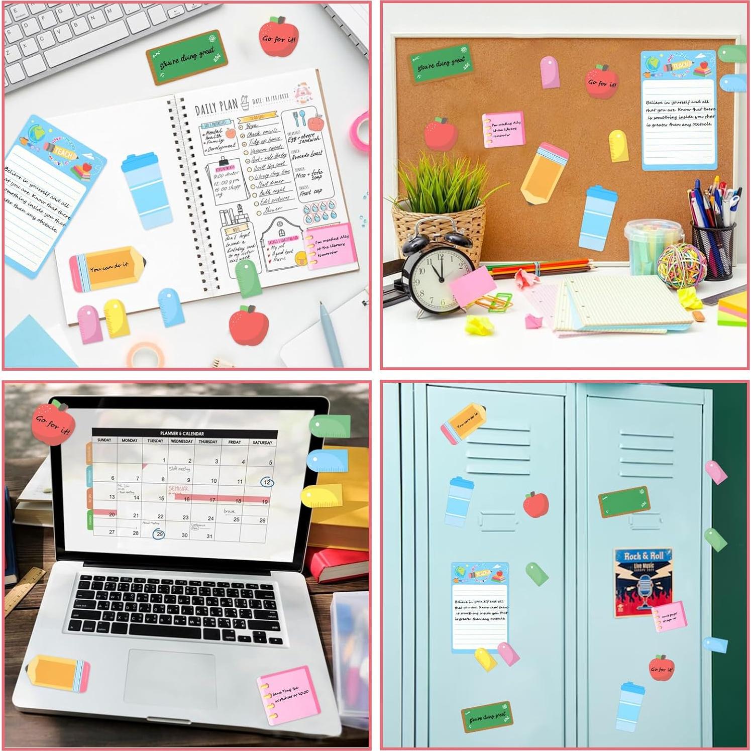 Conjunto de Notas Adhesivas ABTOLS para Maestros 400 Hojas