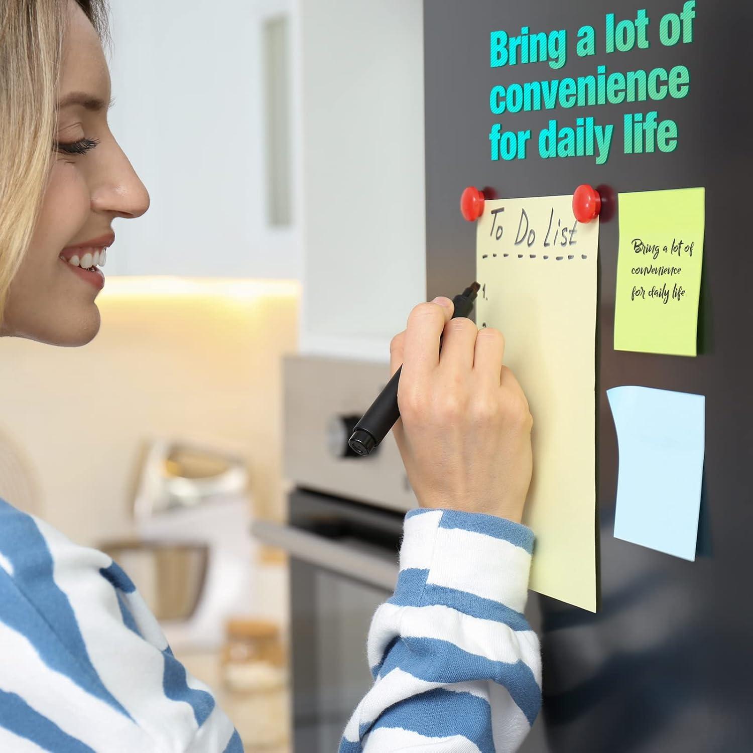 Fainne Notas Adhesivas 80 Paquetes 7.6x7.6cm 4 Colores Pastel