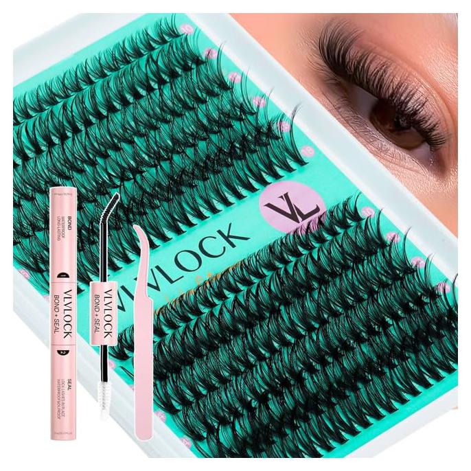 Kit de Extensión de Pestañas VLVLOCK 30D+40D 10-18MM DIY