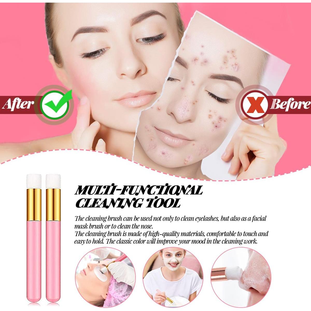 Kit de Extensión de Pestañas QUKLOGEN para Principiantes