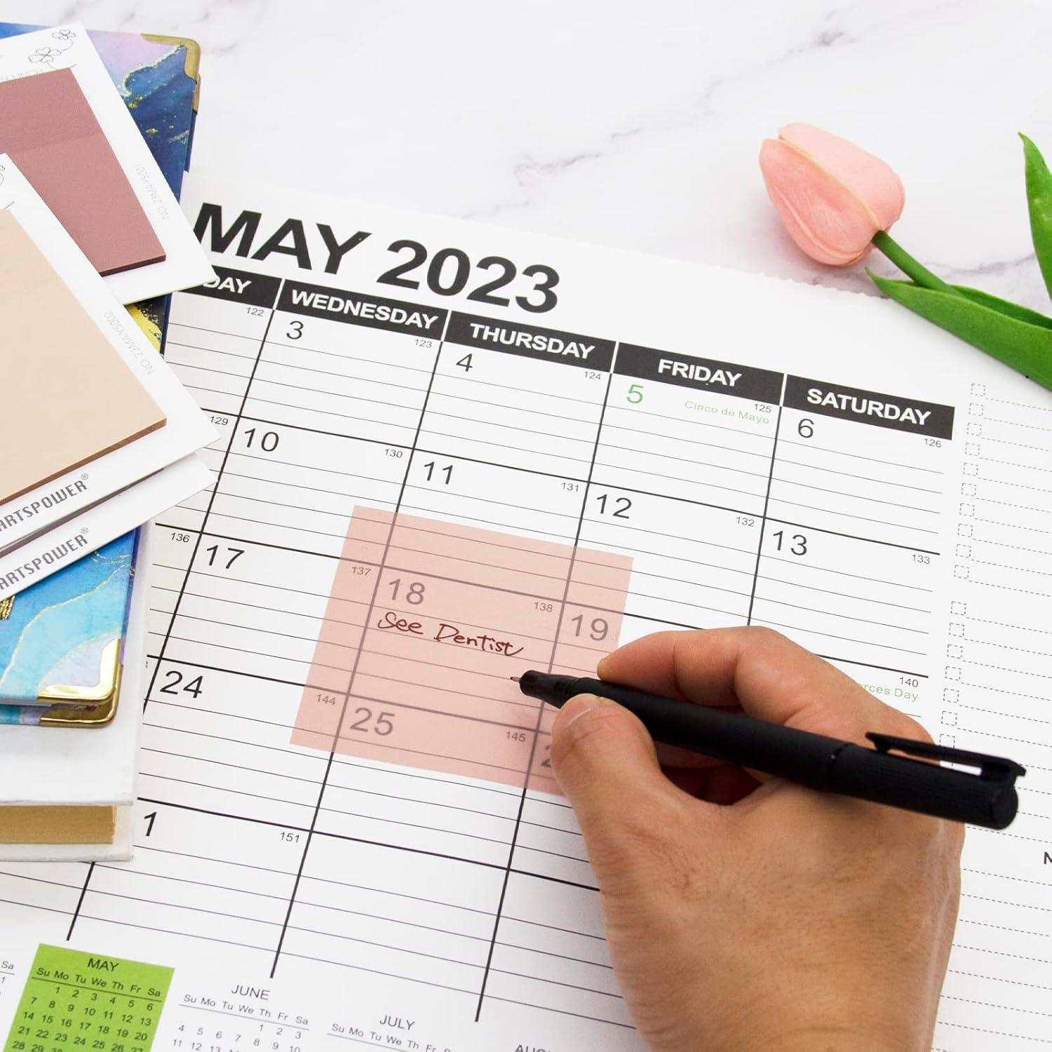 Notas Adhesivas Transparentes Pastel PARTSPOWER 4 Paquetes 7.62x7.62 cm