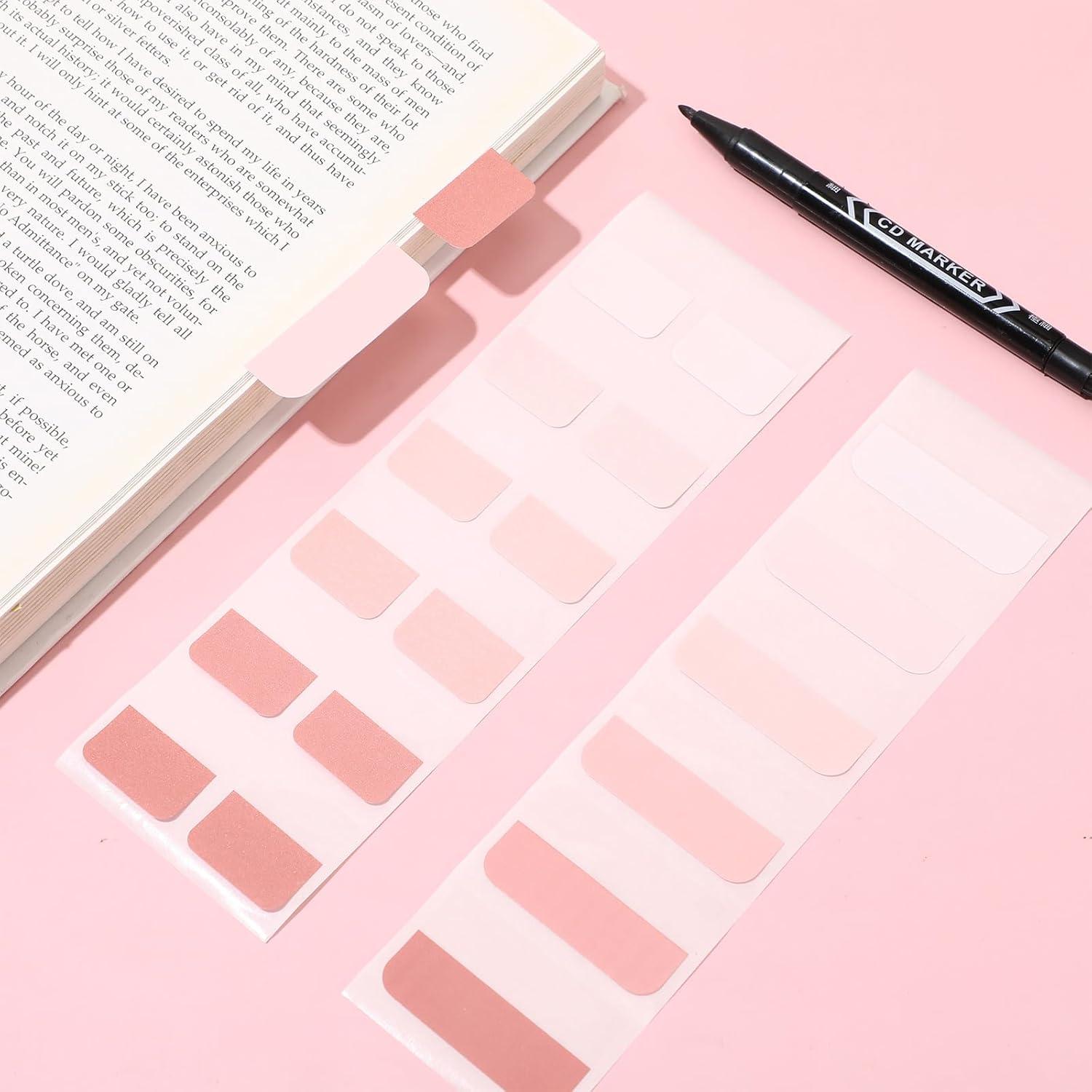 Etiquetas Adhesivas Reposicionables Janlaugh 300 Pcs Rosa