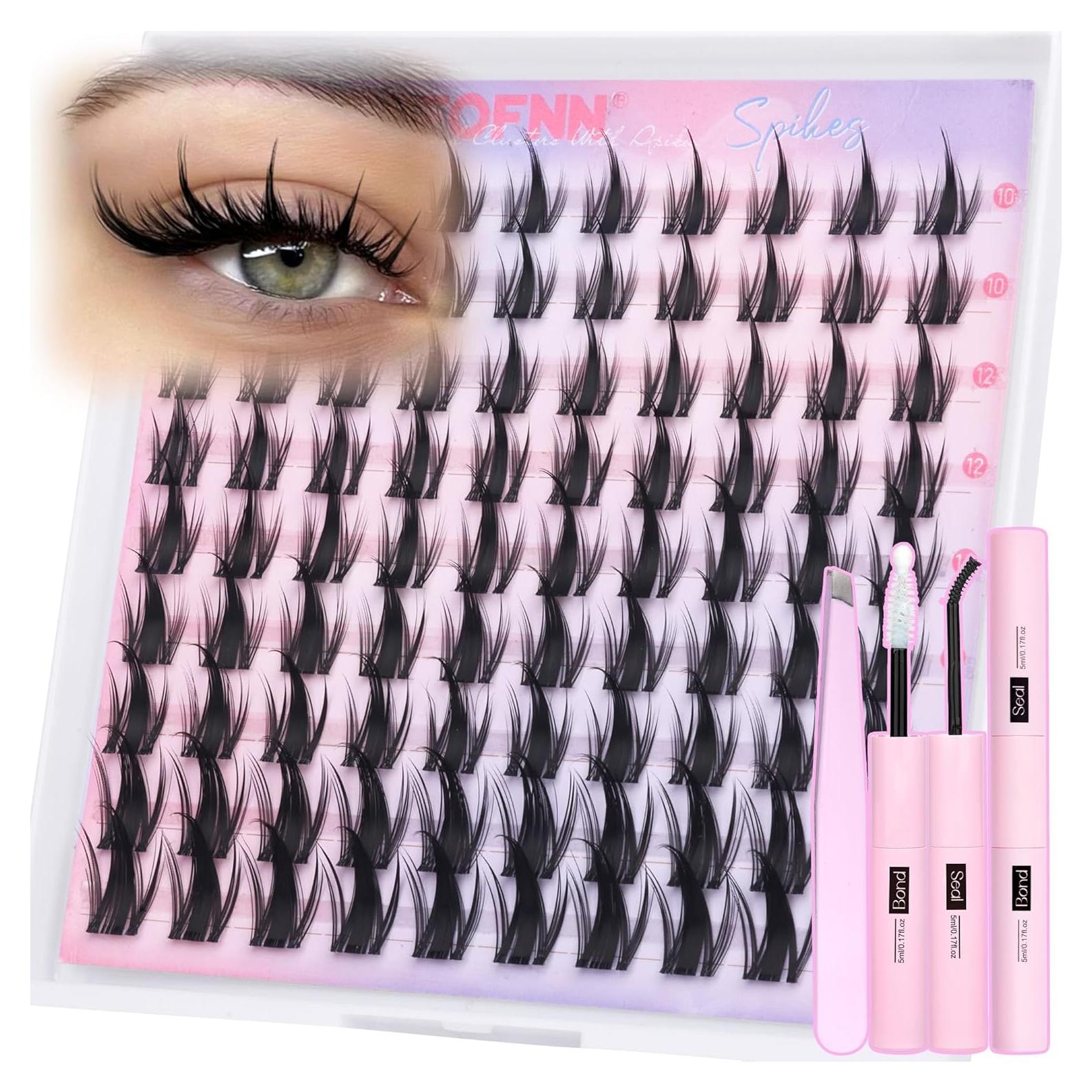 Kit de Grupos de Pestañas Eefofnn Fairy 10-16MM Natural