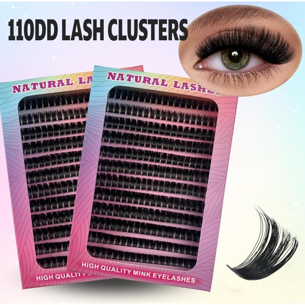 Kit de Extensión de Pestañas MozyVex - 240 Piezas D Curl 10-18mm