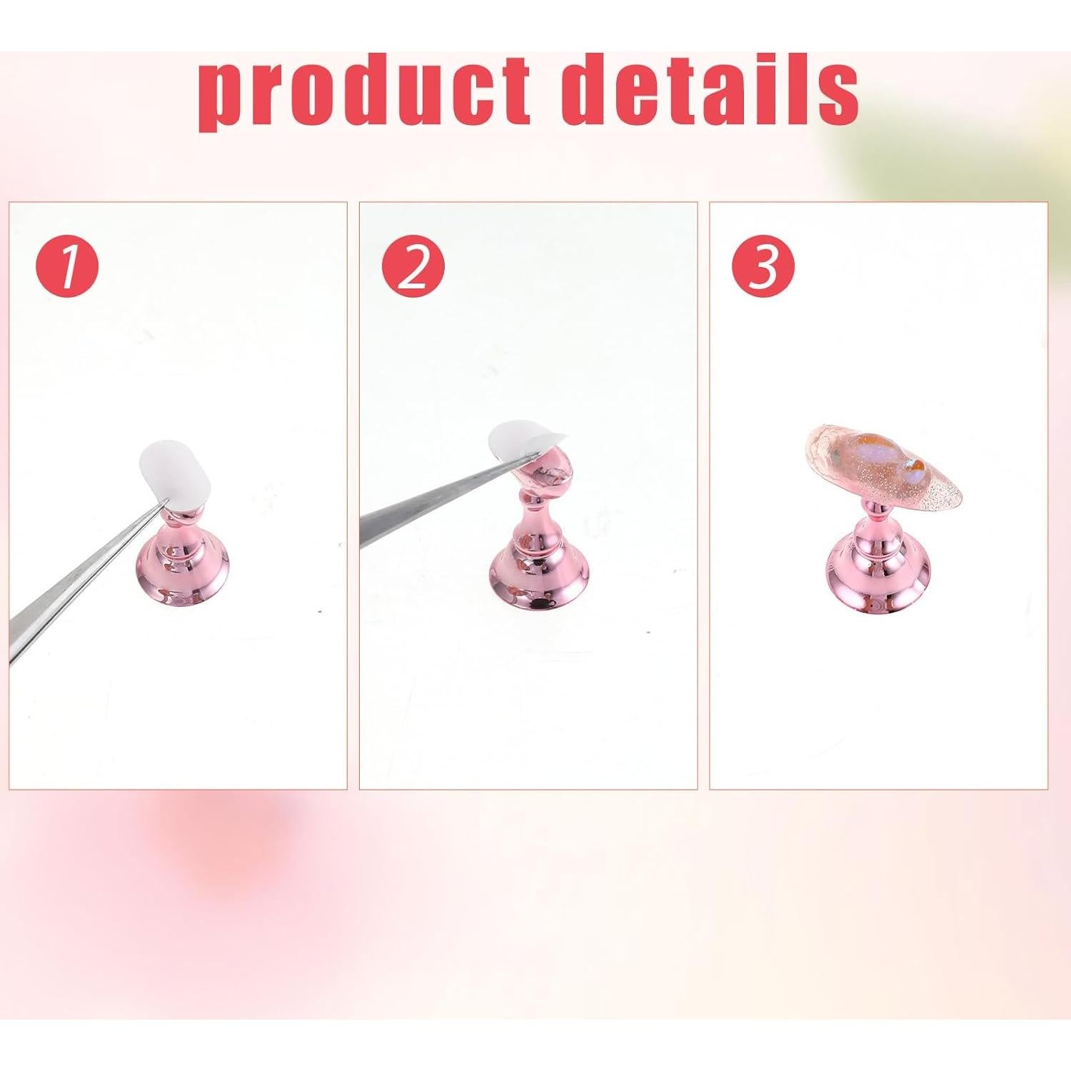 800 Pcs Cintas Adhesivas Doble Cara Piriuuo para Uñas