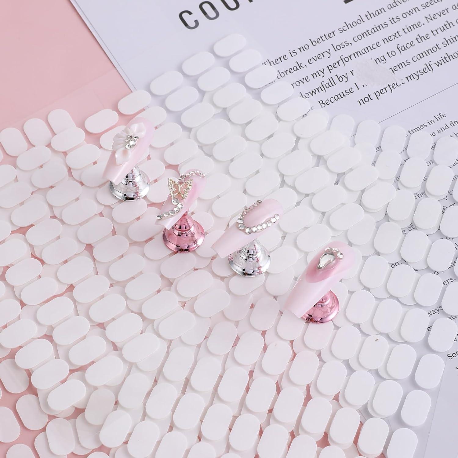 800 Pcs Cintas Adhesivas Doble Cara Piriuuo para Uñas