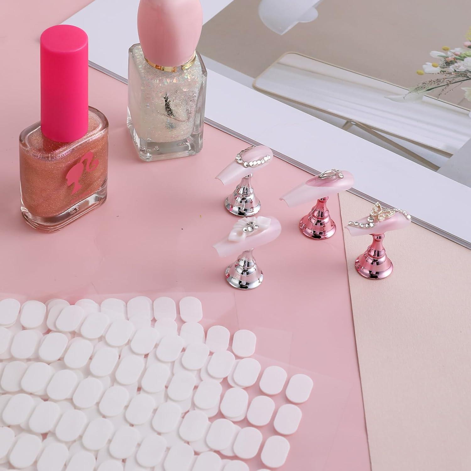 800 Pcs Cintas Adhesivas Doble Cara Piriuuo para Uñas