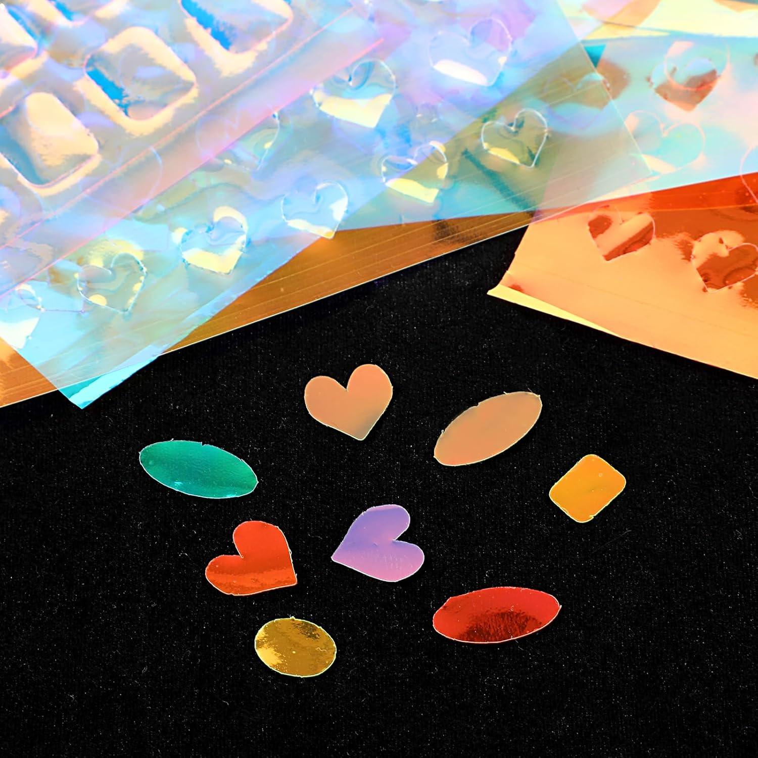 Calcomanías de Uñas Lásers 11 Hojas Zyghjort Coloridas