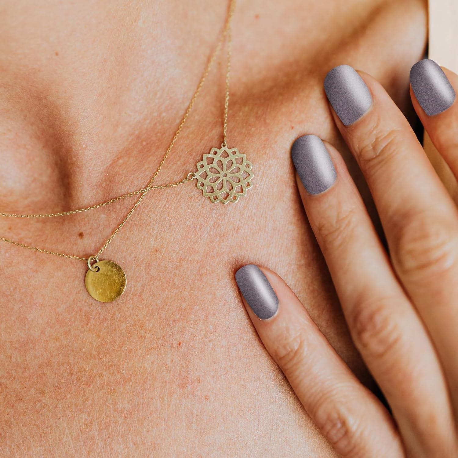 20 Hojas de Envolturas de Uñas Sólidas YECIRALA - 280 Piezas