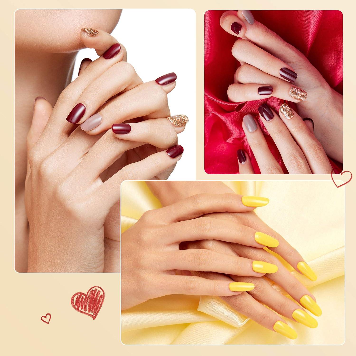 Consejos de Uñas Falsas Acrílicas RayanWay 500PCS Natural