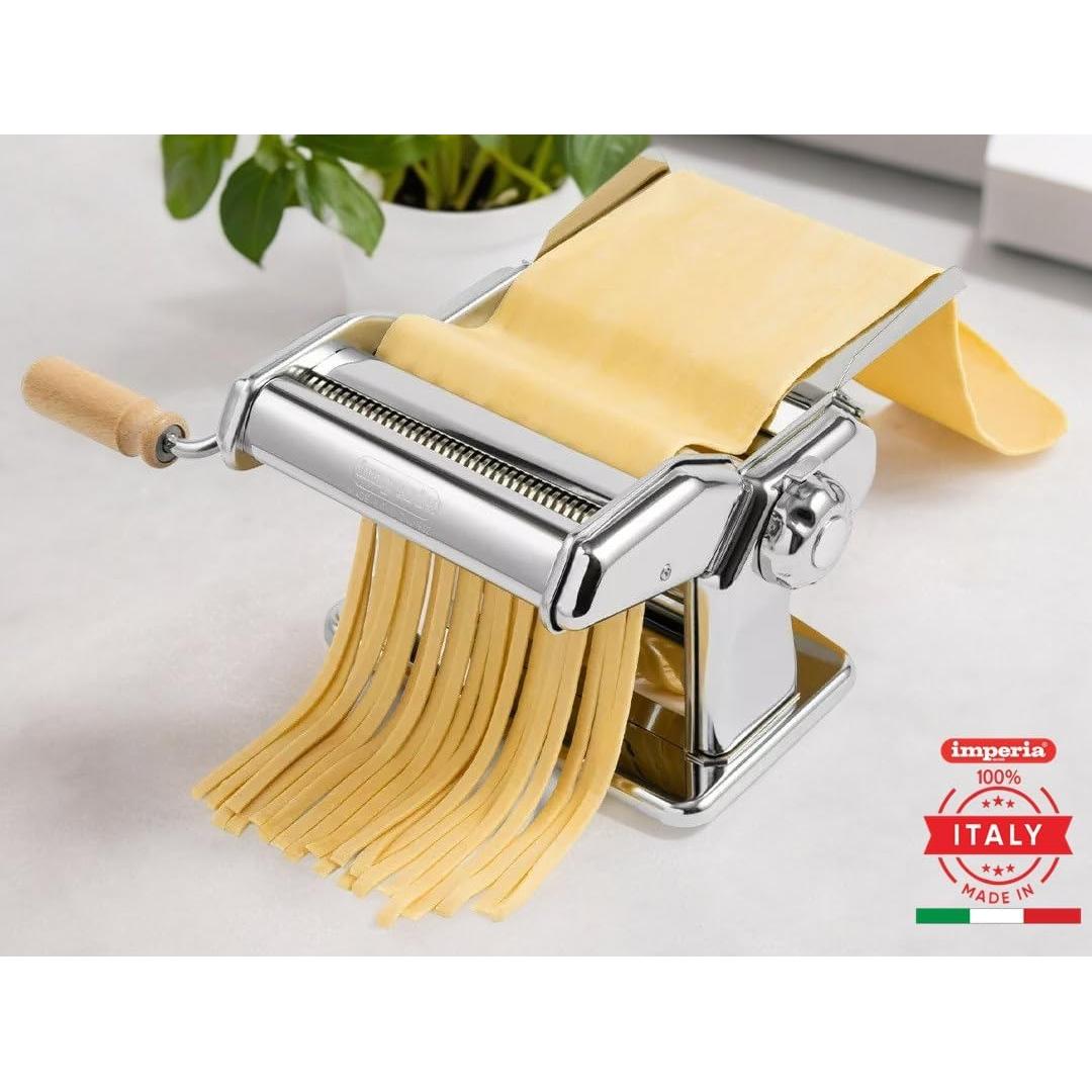 Máquina de Pasta Imperia 4100 Acero 150mm Fettuccine