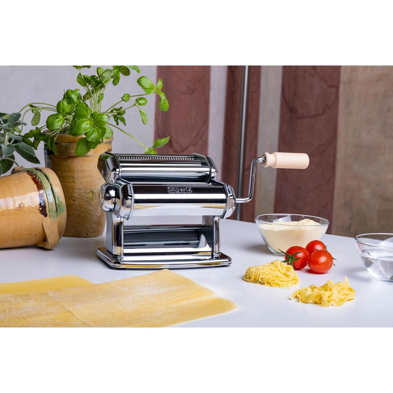 Máquina de Pasta Imperia 4100 Acero 150mm Fettuccine