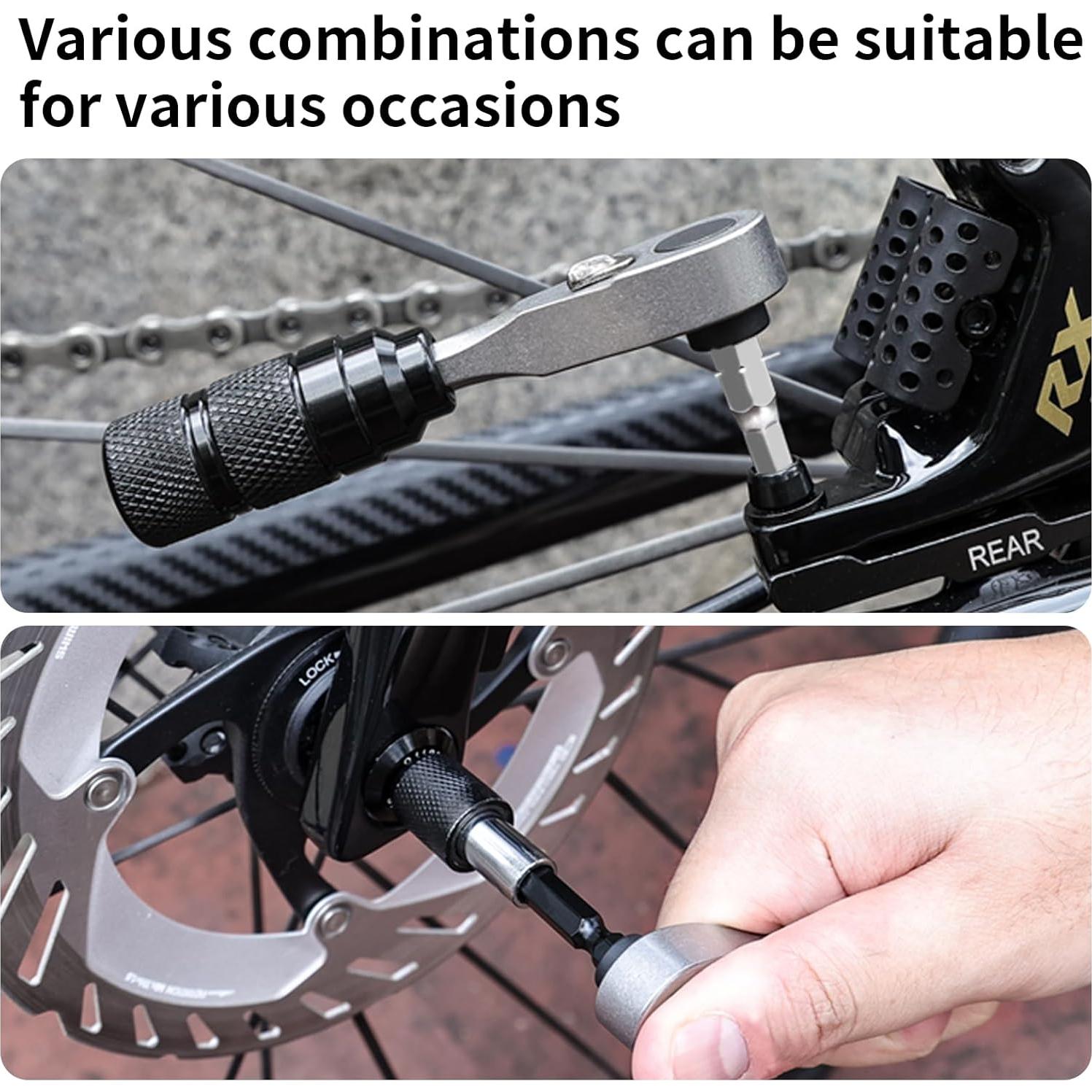 Kit de Herramientas para Bicicleta PACYTION Mini 10 en 1