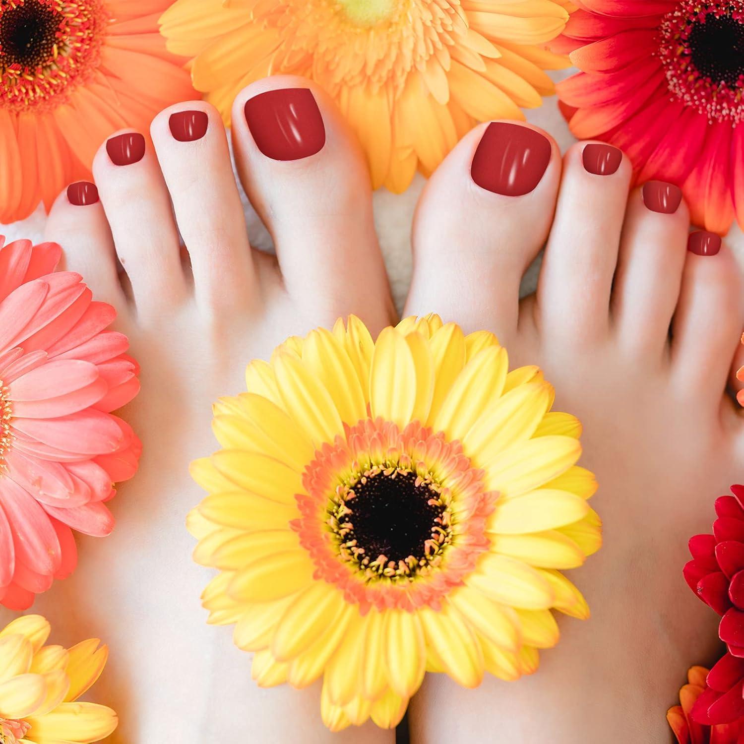 Calcomanías de Esmalte de Uñas de Pies Maitys 352 Piezas