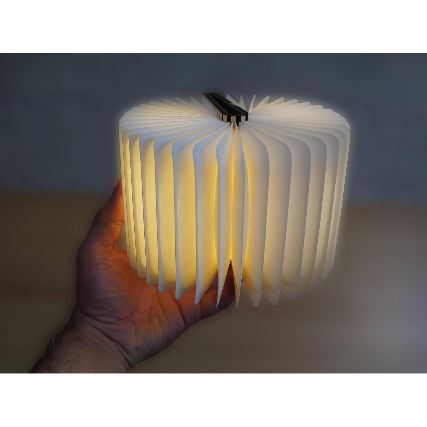 Lámpara de Libro Plegable LED BARAT - Luz Suave 3 Colores