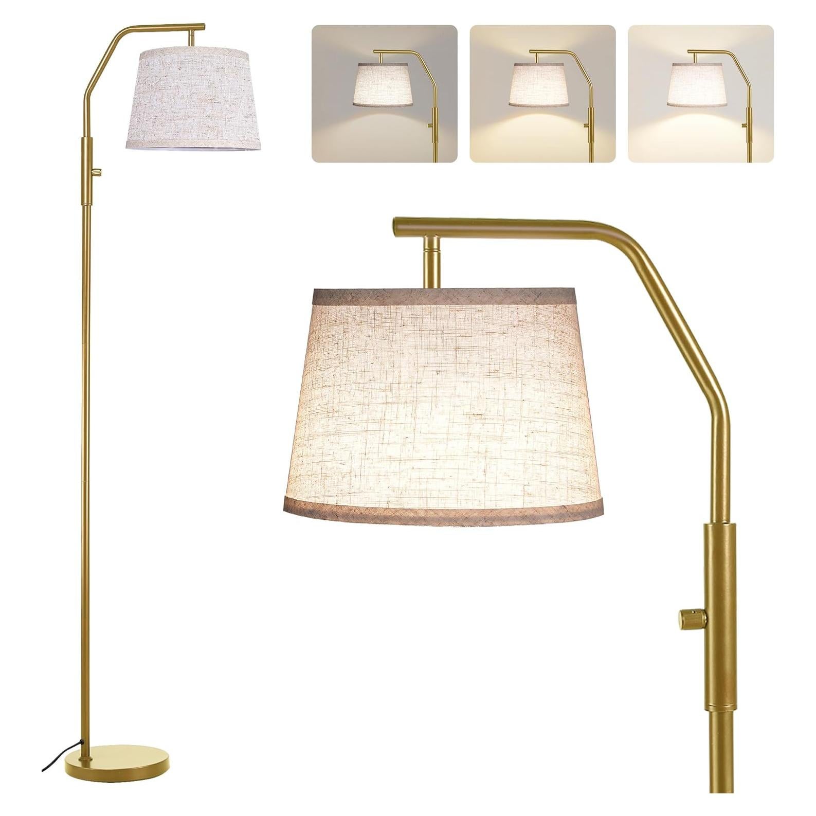 Lámpara de Pie Regulable SUNMORY 9W Dorado 0-100%