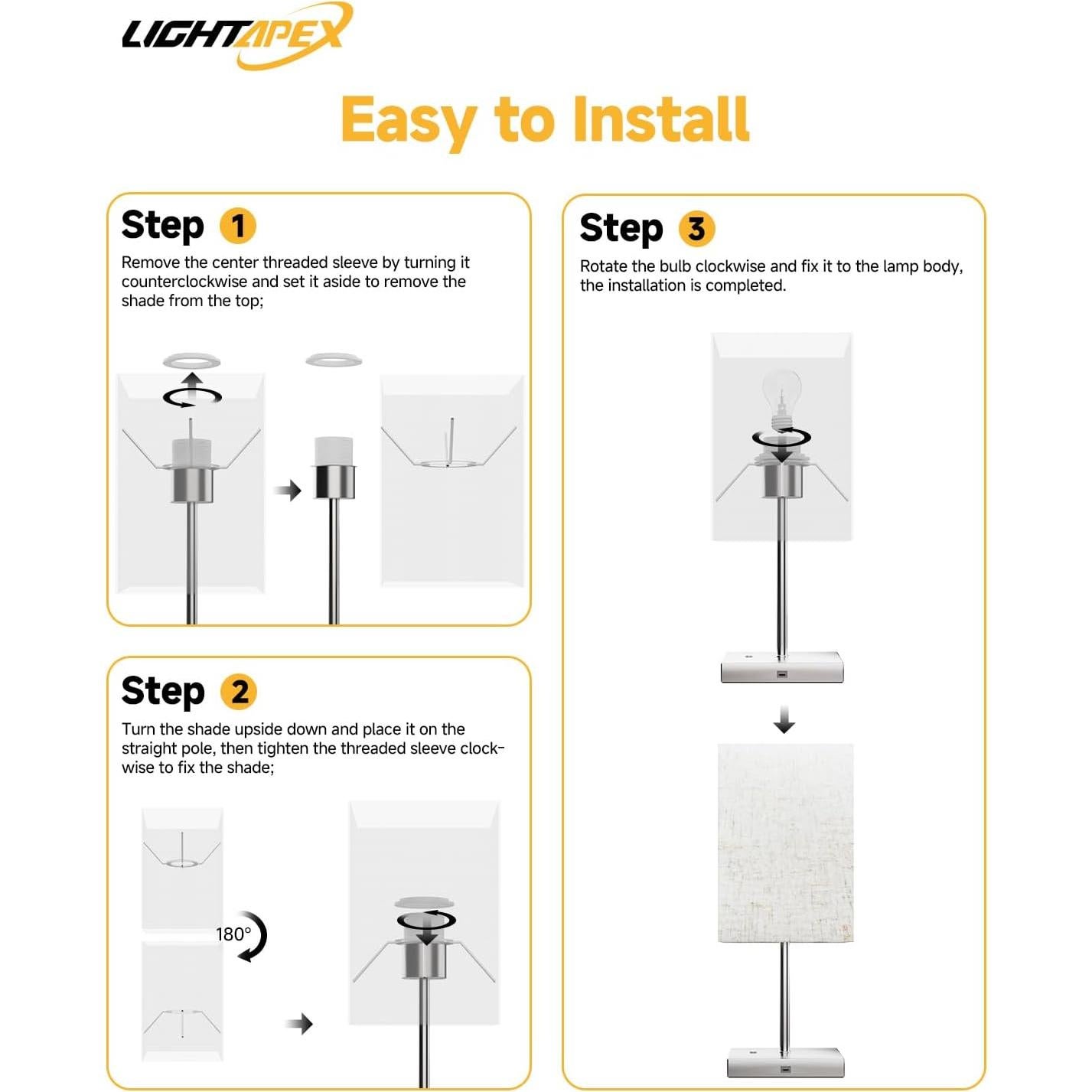 Lámpara de Mesa Inalámbrica Lightapex Cubo Negra 35.5cm